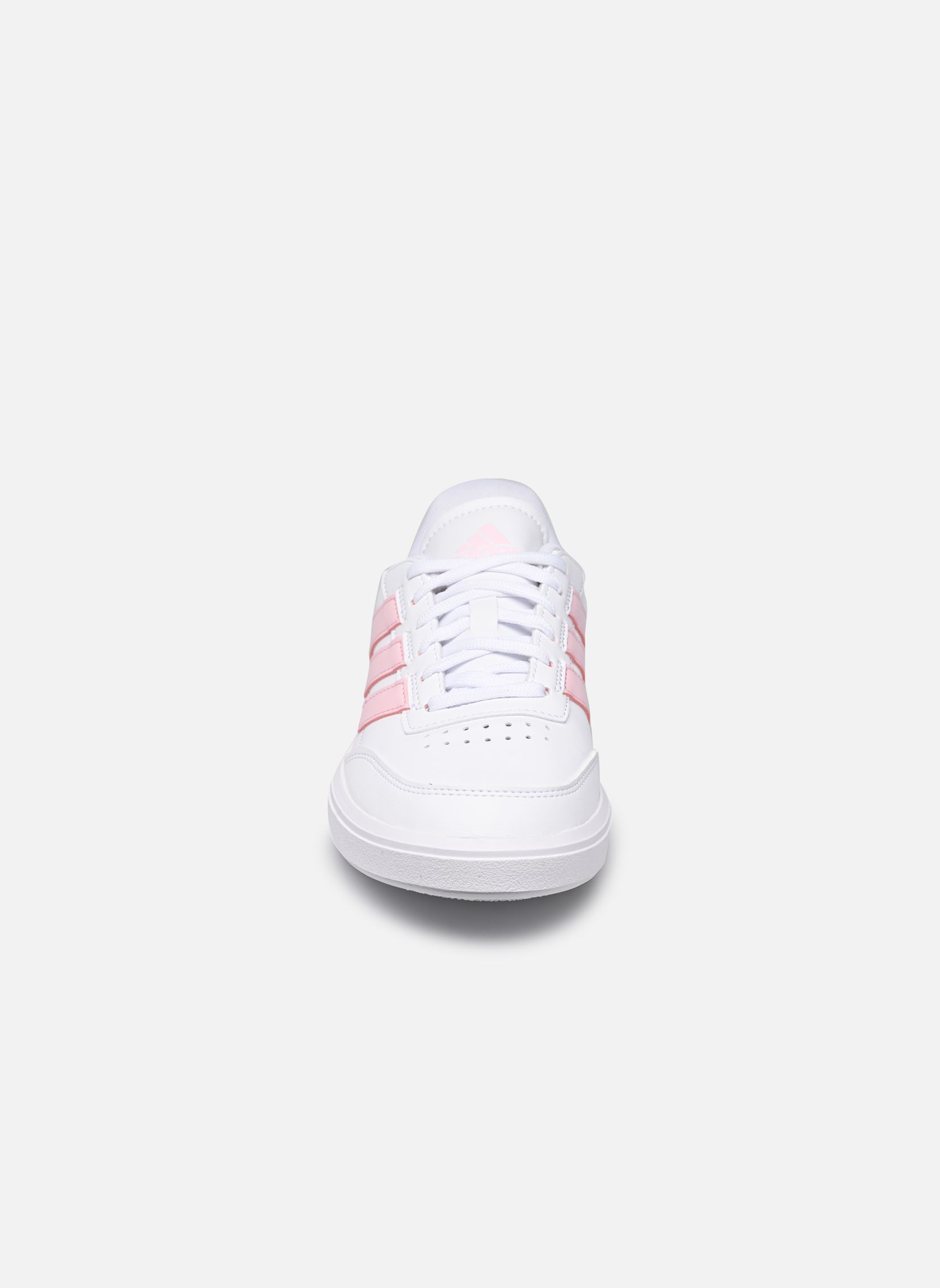 Baskets Courtblock W femme blanc adidas sportswear Baskets Courtblock W femme blanc FTWWHT/CLPINK/ALMPNK