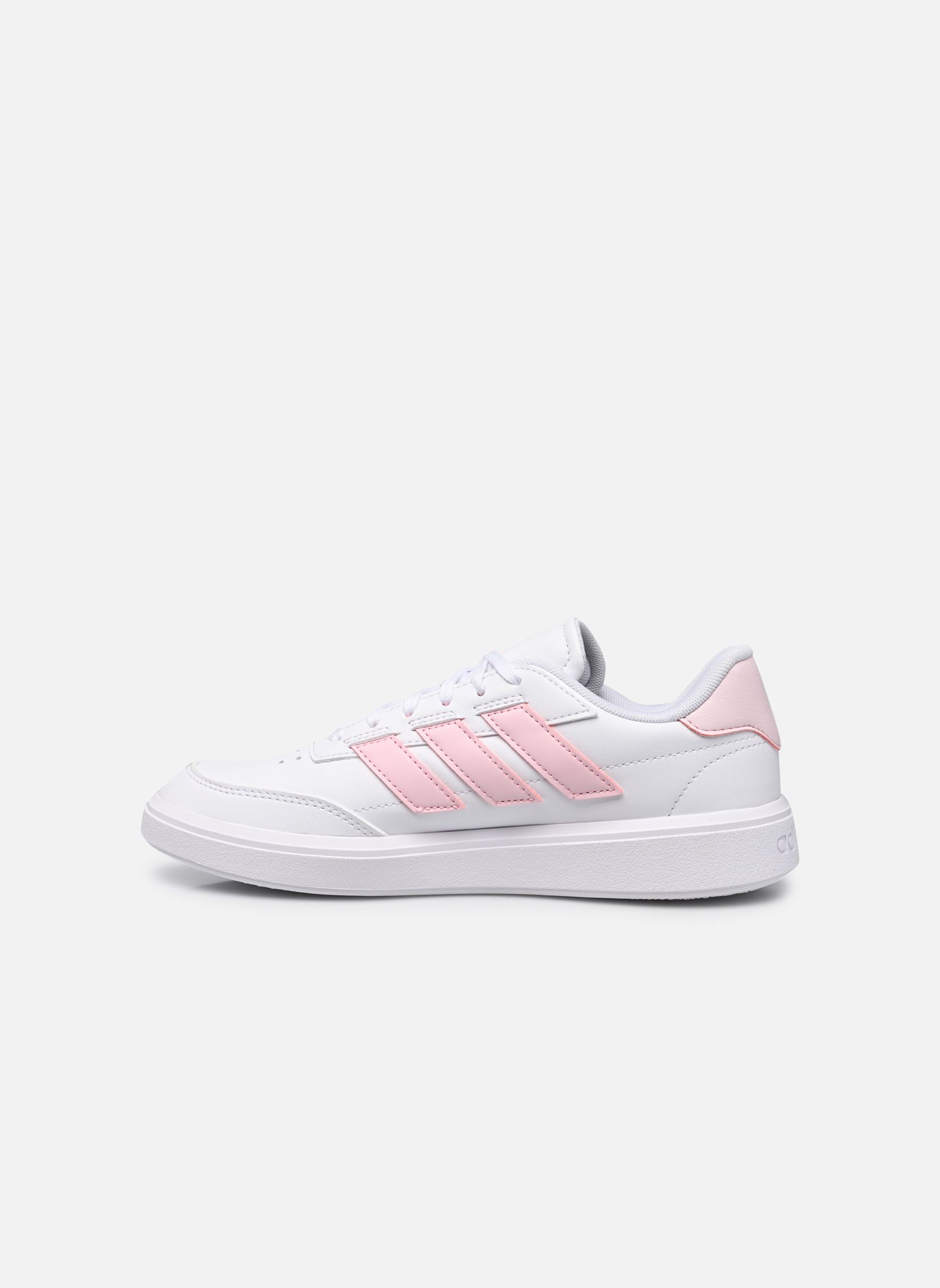 Baskets Courtblock W femme blanc adidas sportswear Baskets Courtblock W femme blanc FTWWHT/CLPINK/ALMPNK
