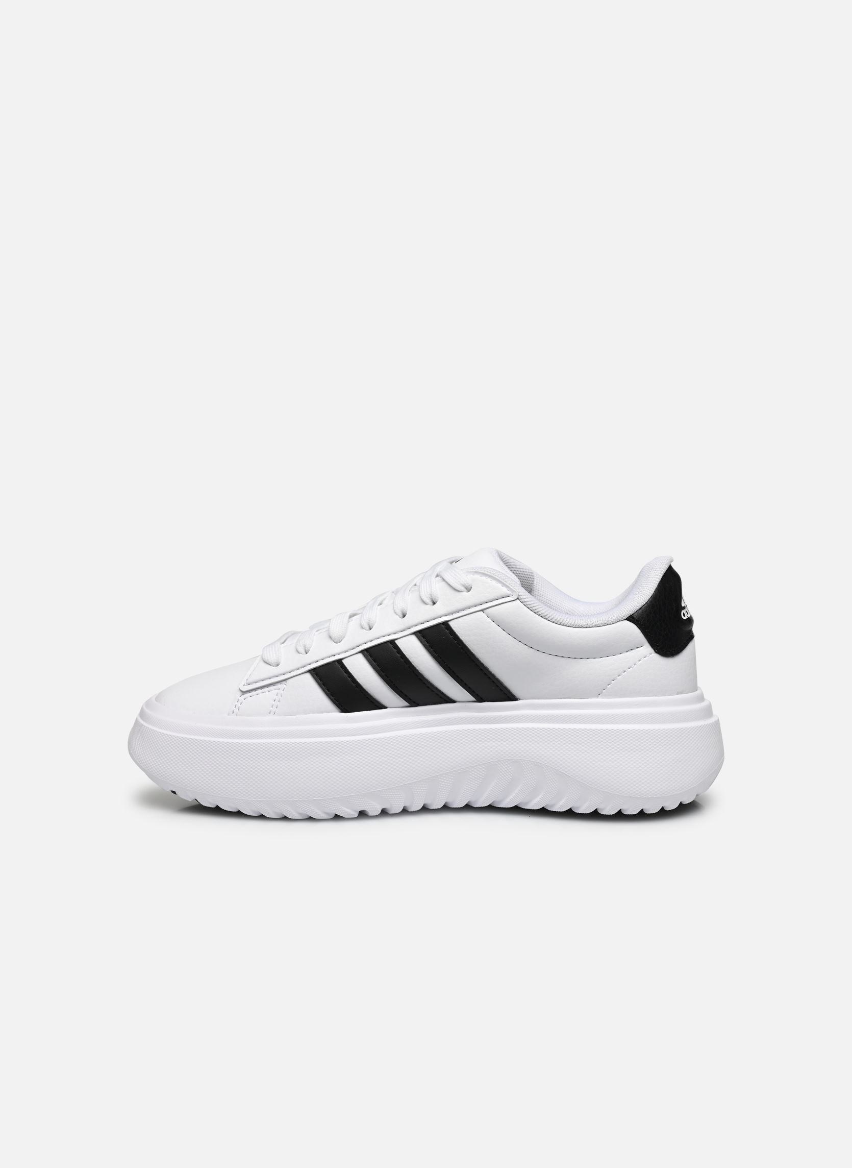 Baskets Grand Court Platform W femme blanc adidas sportswear Baskets Grand Court Platform W femme blanc FTWWHT/CBLACK/CBLACK