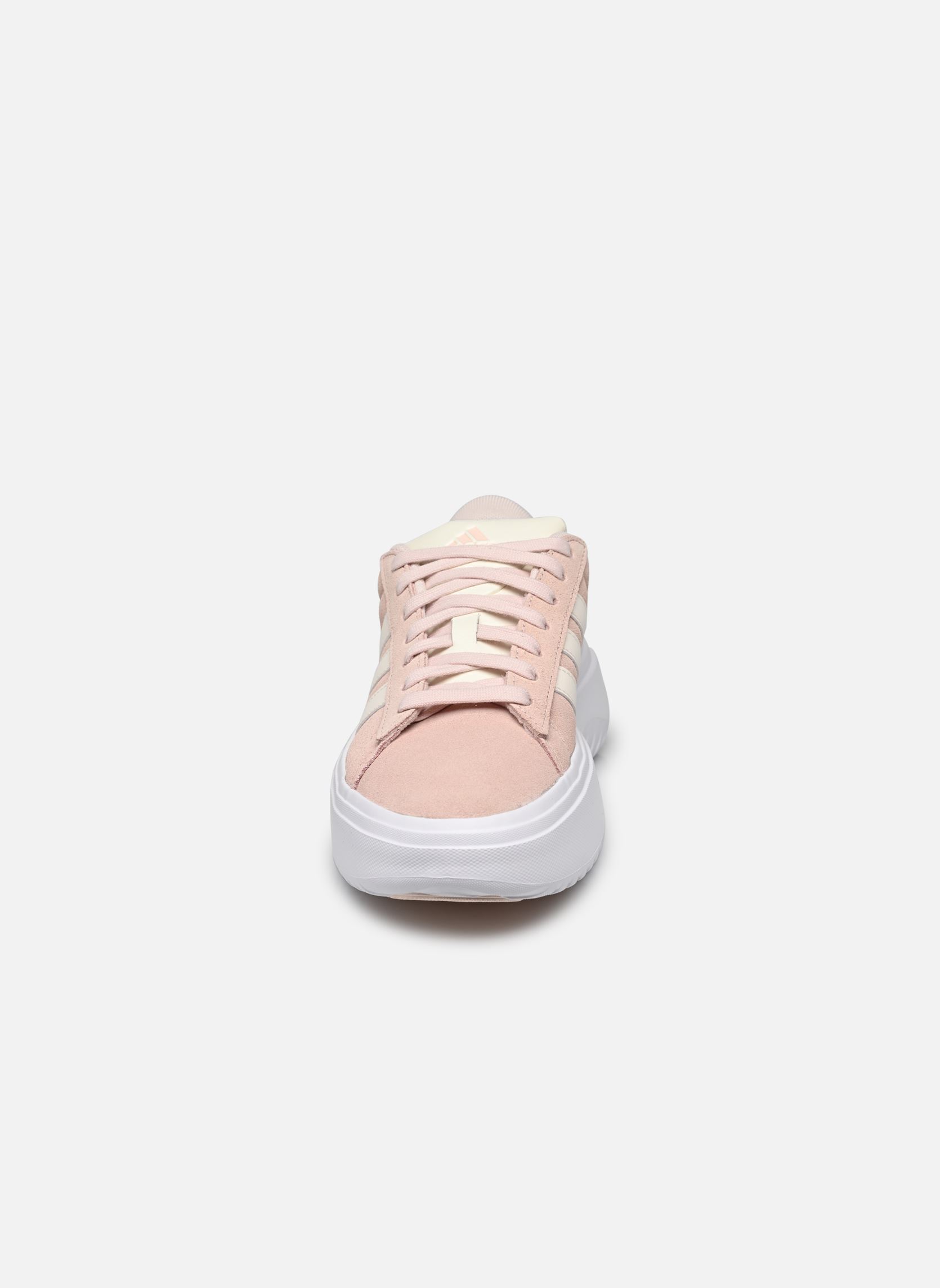 Sneakers Grand Court Platform Suede W donna rosa adidas sportswear Sneakers Grand Court Platform Suede W donna rosa WONQUA/OWHITE/FTWWHT