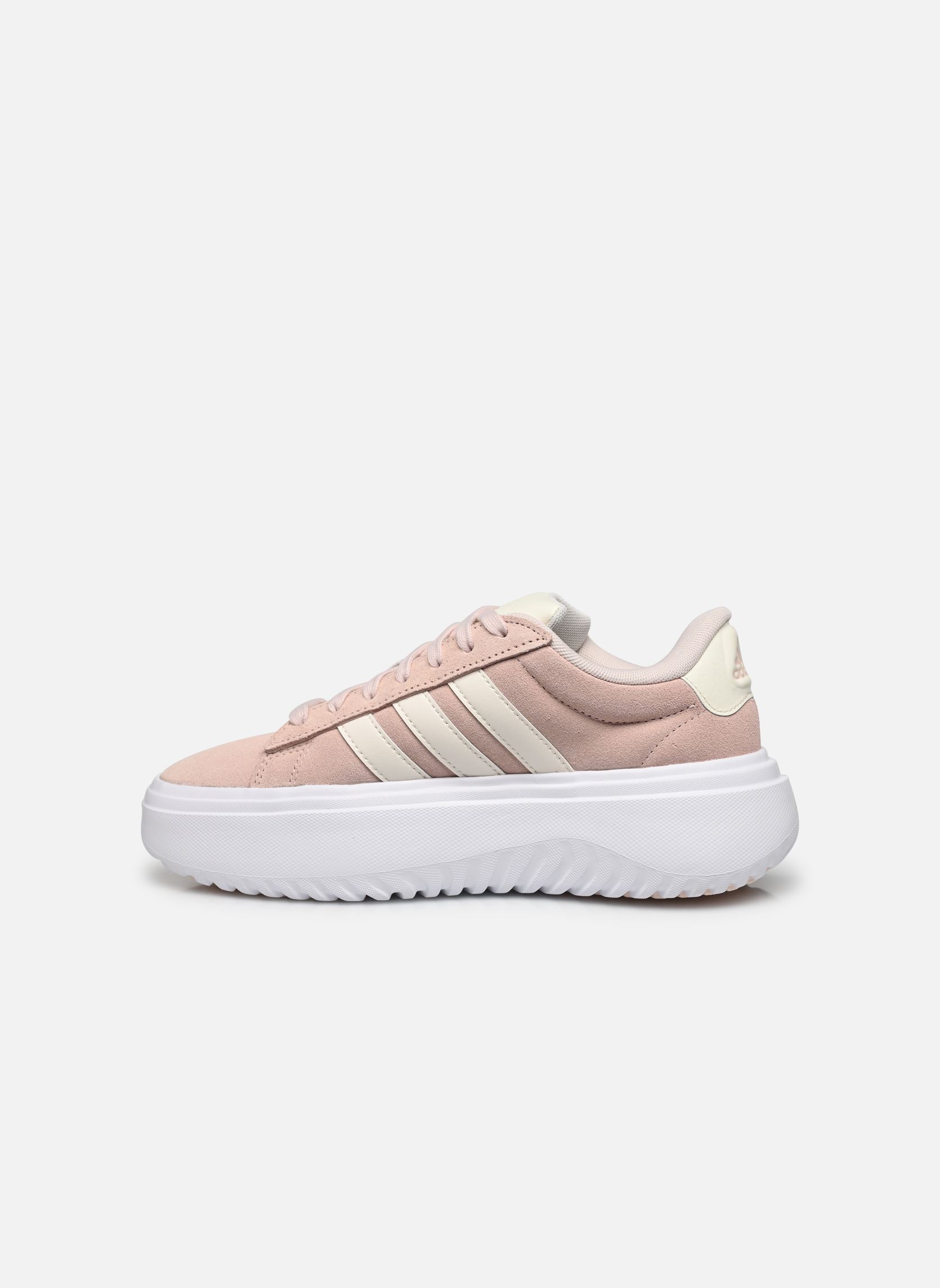 Sneakers Grand Court Platform Suede W donna rosa adidas sportswear Sneakers Grand Court Platform Suede W donna rosa WONQUA/OWHITE/FTWWHT