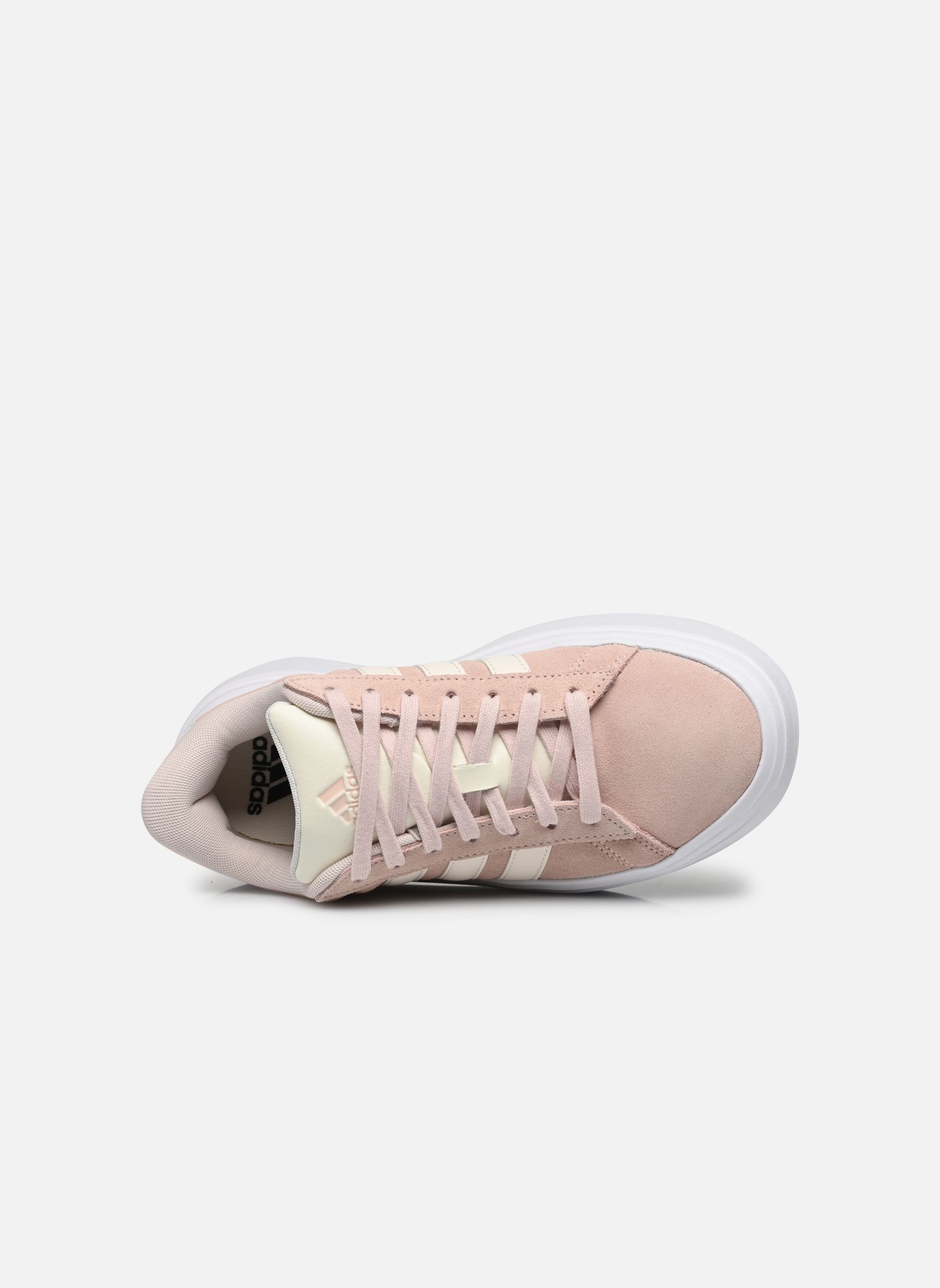 Sneakers Grand Court Platform Suede W donna rosa adidas sportswear Sneakers Grand Court Platform Suede W donna rosa WONQUA/OWHITE/FTWWHT