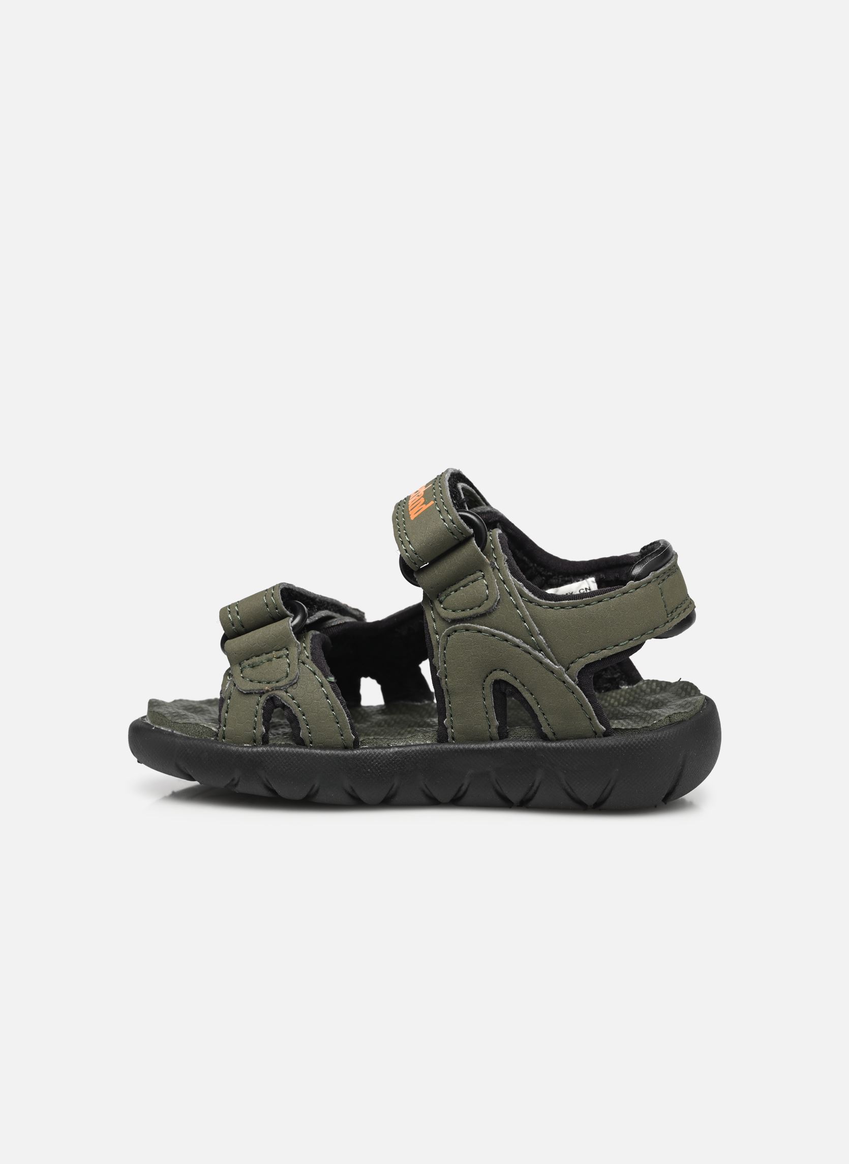 Sandales Perkins Row2 STRAP SANDAL garçon vert Timberland Sandales Perkins Row2 STRAP SANDAL garçon vert DARK GREEN W ORG