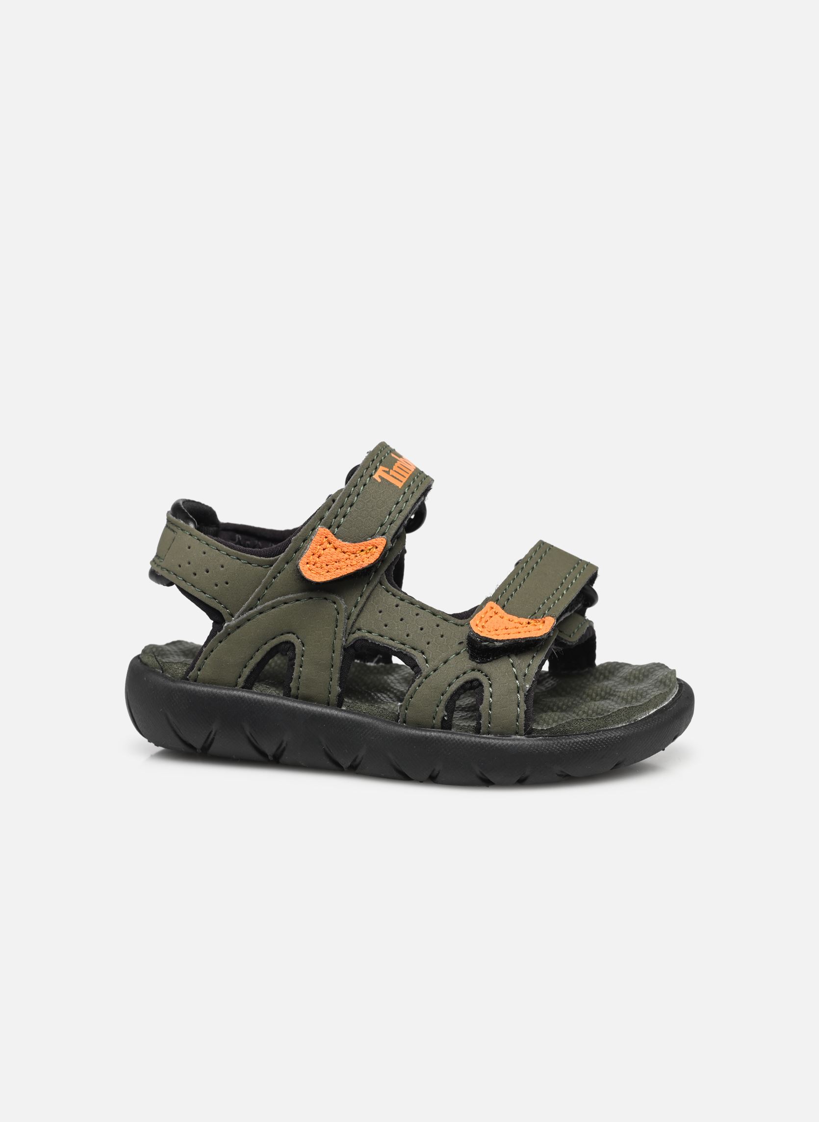 Sandales Perkins Row2 STRAP SANDAL garçon vert Timberland Sandales Perkins Row2 STRAP SANDAL garçon vert DARK GREEN W ORG