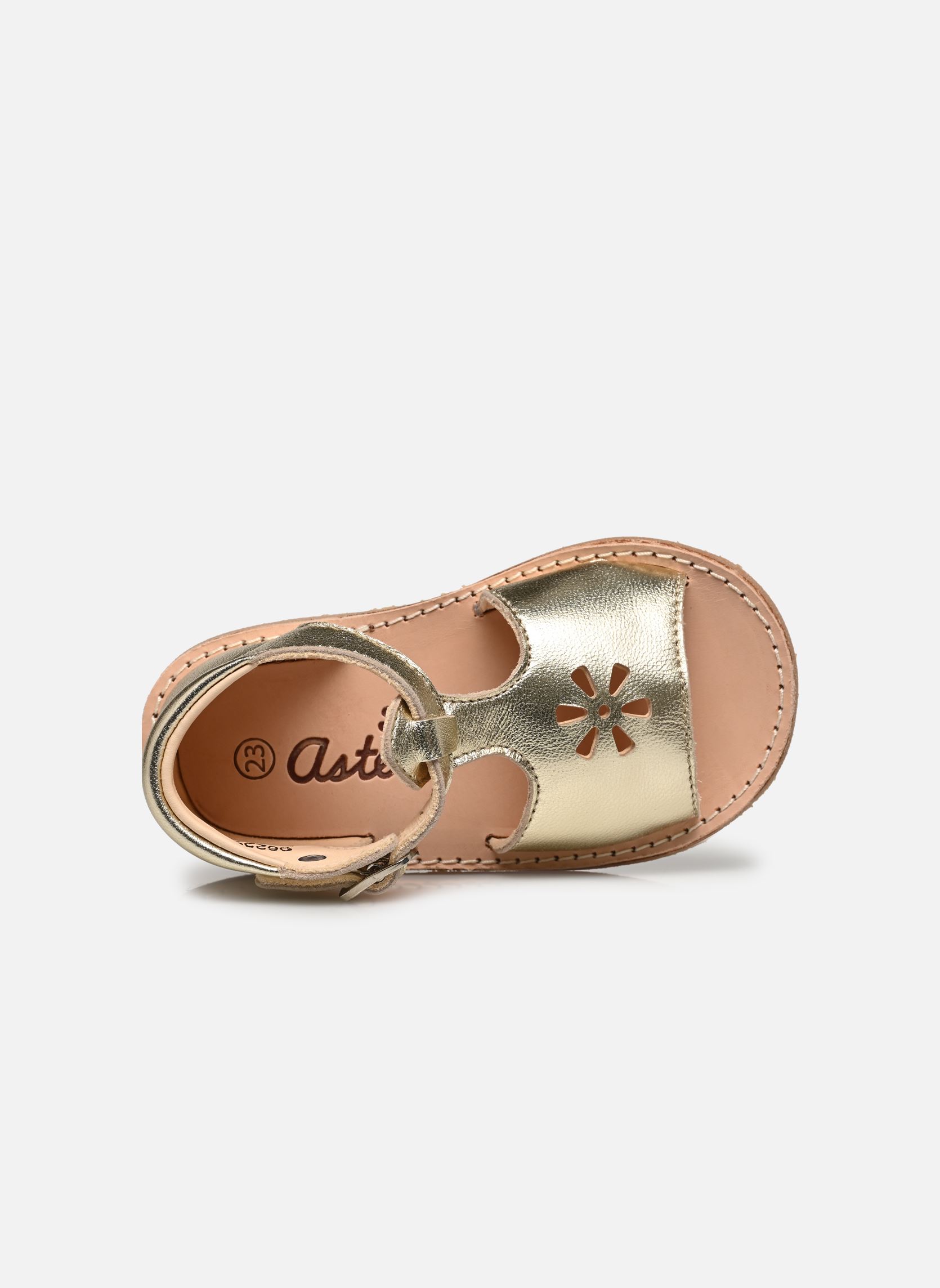 Sandales Bimbolo fille or et bronze Aster Sandales Bimbolo fille or et bronze OR
