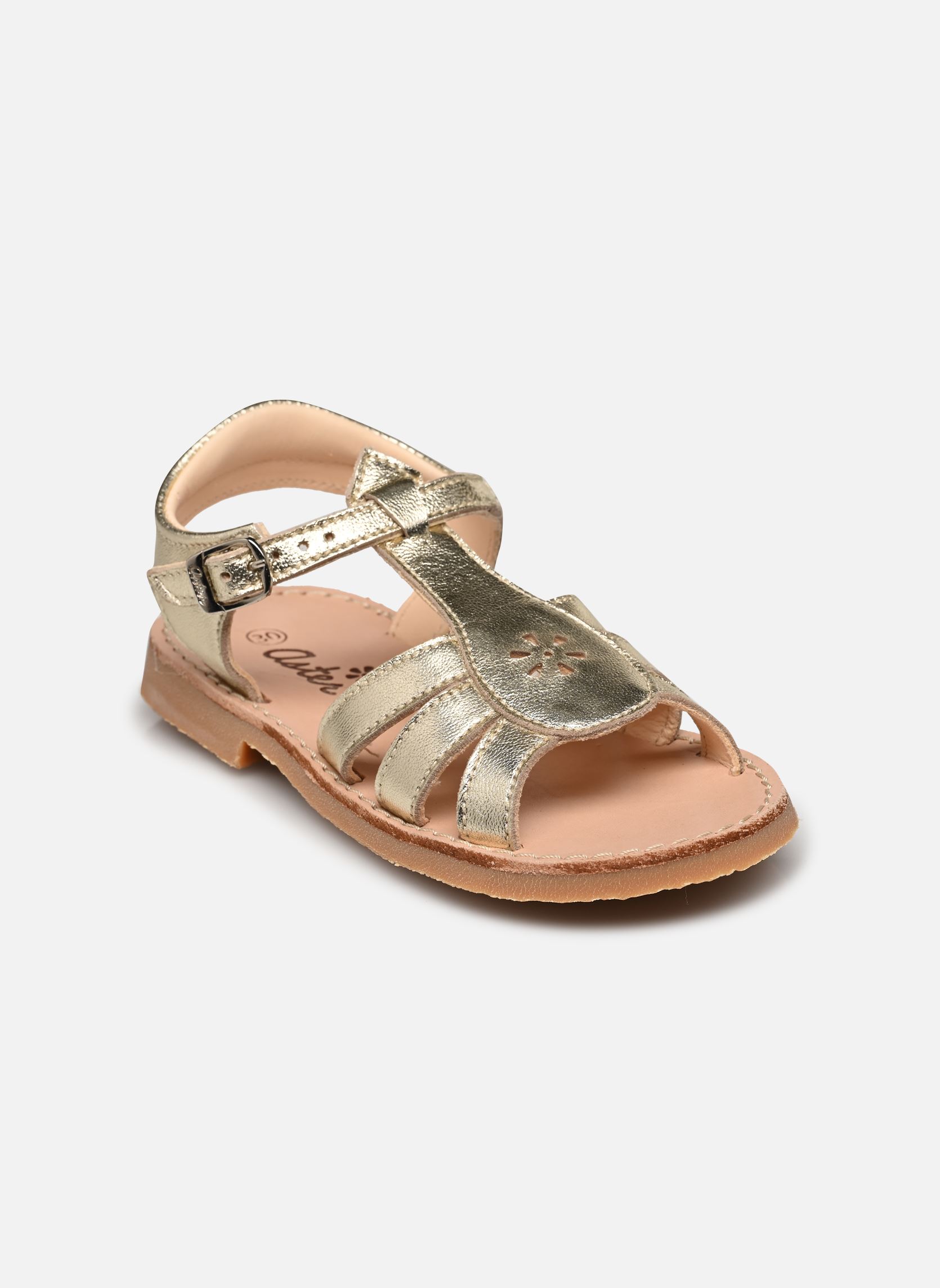 Sandale lumineuse fille Or