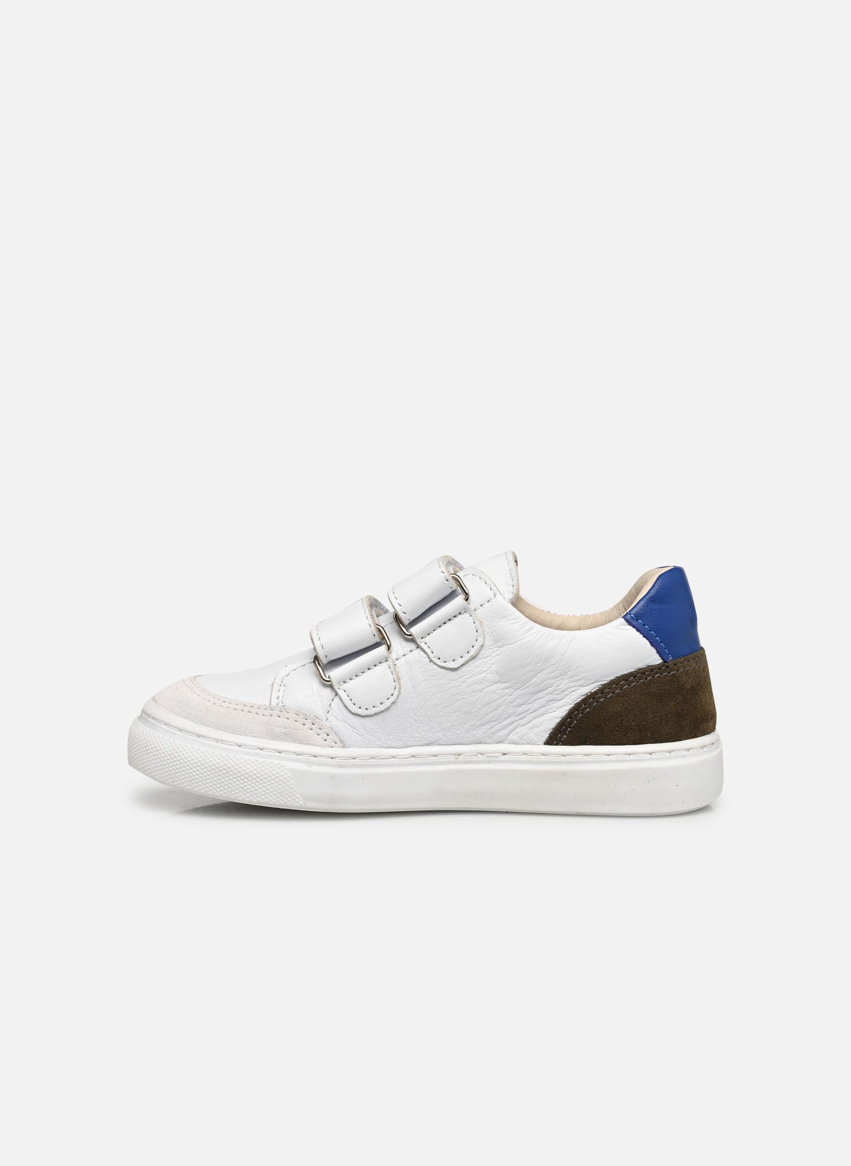 Baskets basses Sneakratch garçon blanc Aster Baskets basses Sneakratch garçon blanc BLANC BLEU VERT