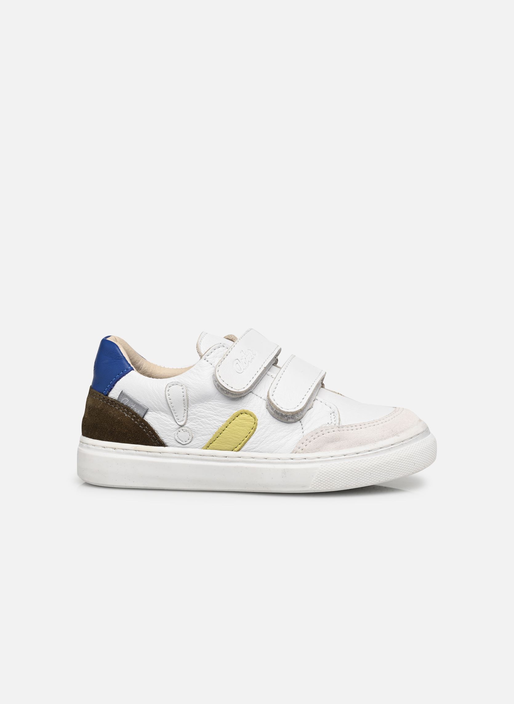 Baskets basses Sneakratch garçon blanc Aster Baskets basses Sneakratch garçon blanc BLANC BLEU VERT