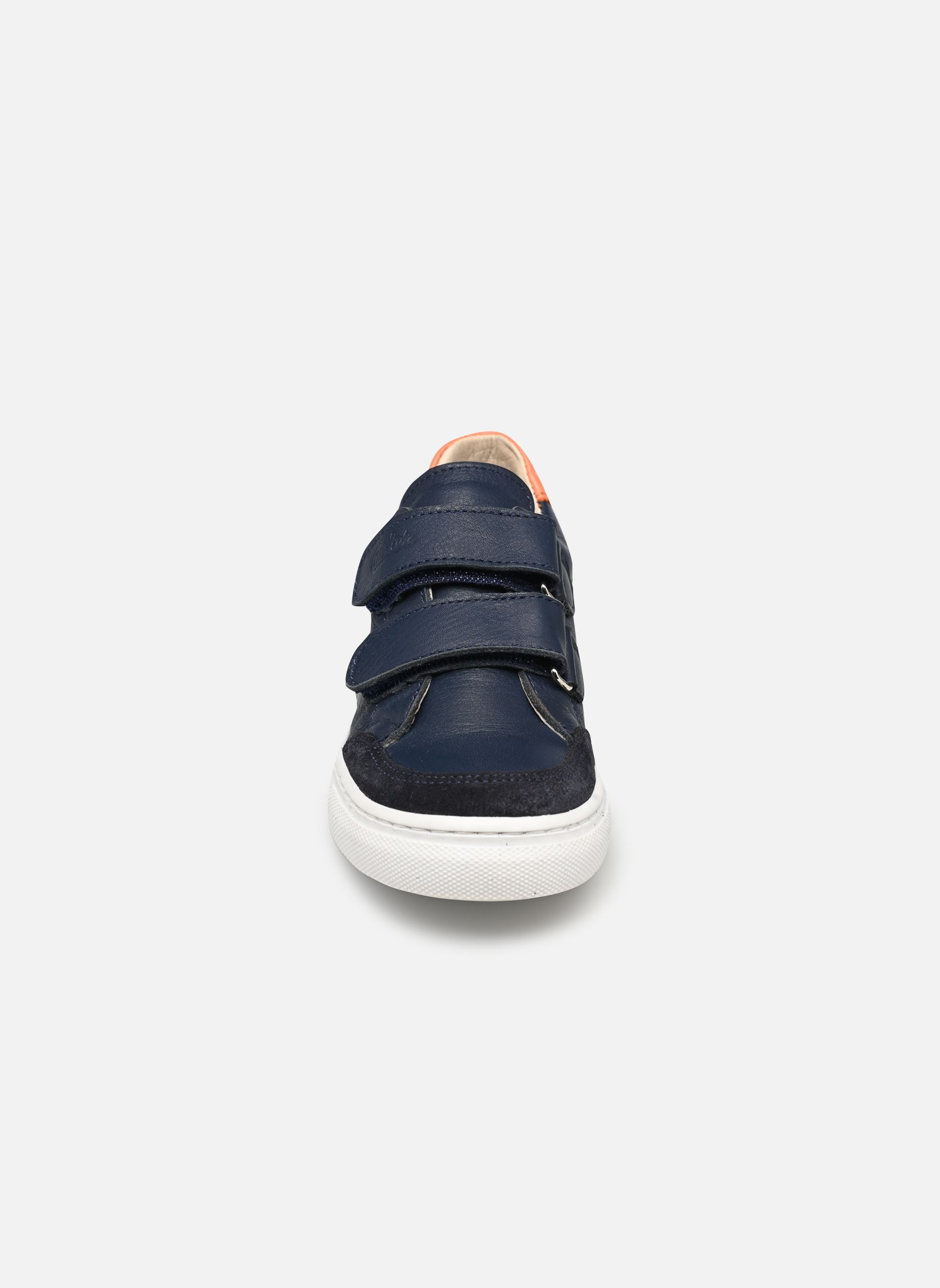 Baskets basses Sneakratch garçon bleu Aster Baskets basses Sneakratch garçon bleu MARINE ORANGE BLANC