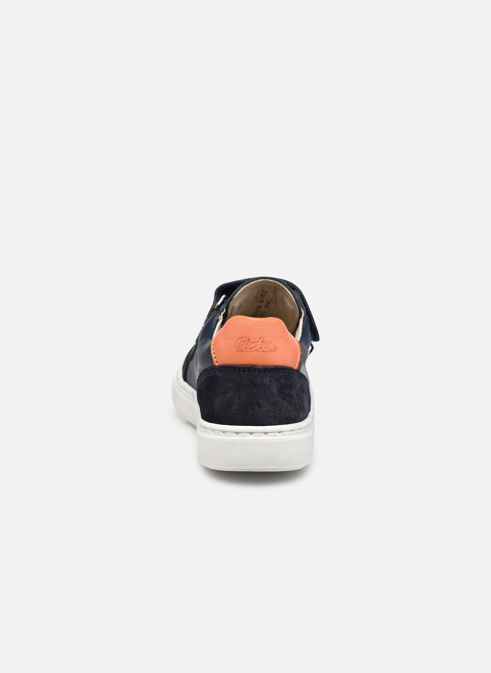 Baskets basses Sneakratch garçon bleu Aster Baskets basses Sneakratch garçon bleu MARINE ORANGE BLANC