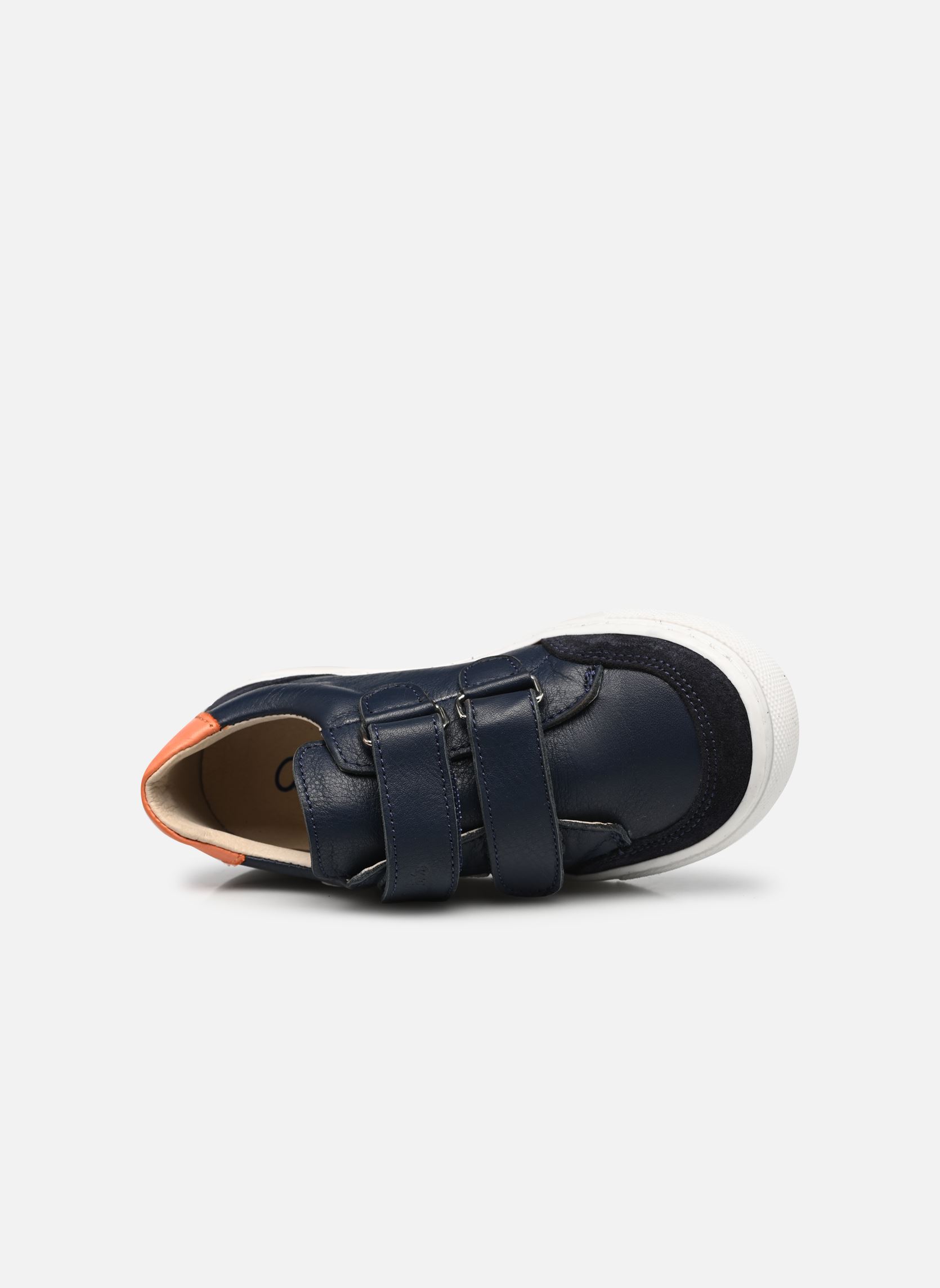 Baskets basses Sneakratch garçon bleu Aster Baskets basses Sneakratch garçon bleu MARINE ORANGE BLANC