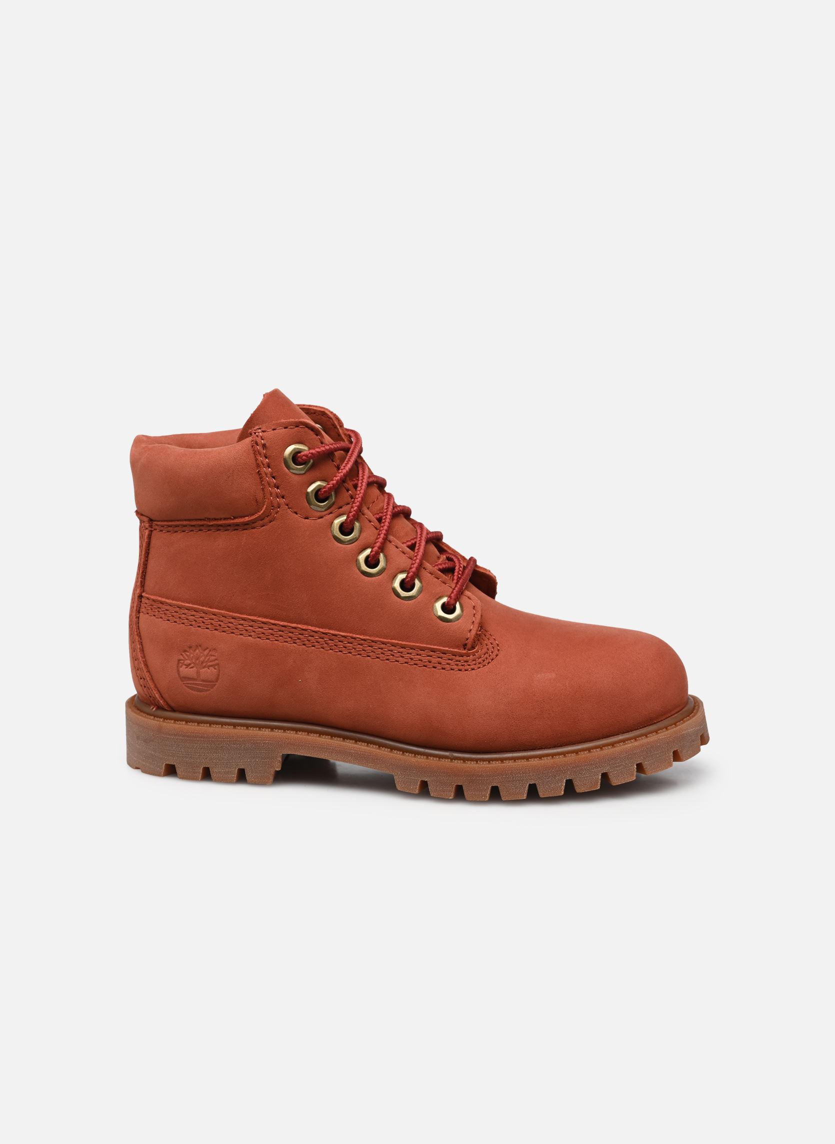 Stiefeletten / Ankle Boots Timberland Premium6 IN LACE WATERPROOF B rot Timberland Stiefeletten / Ankle Boots Timberland Premium6 IN LACE WATERPROOF B rot DARK RED NUBUCK