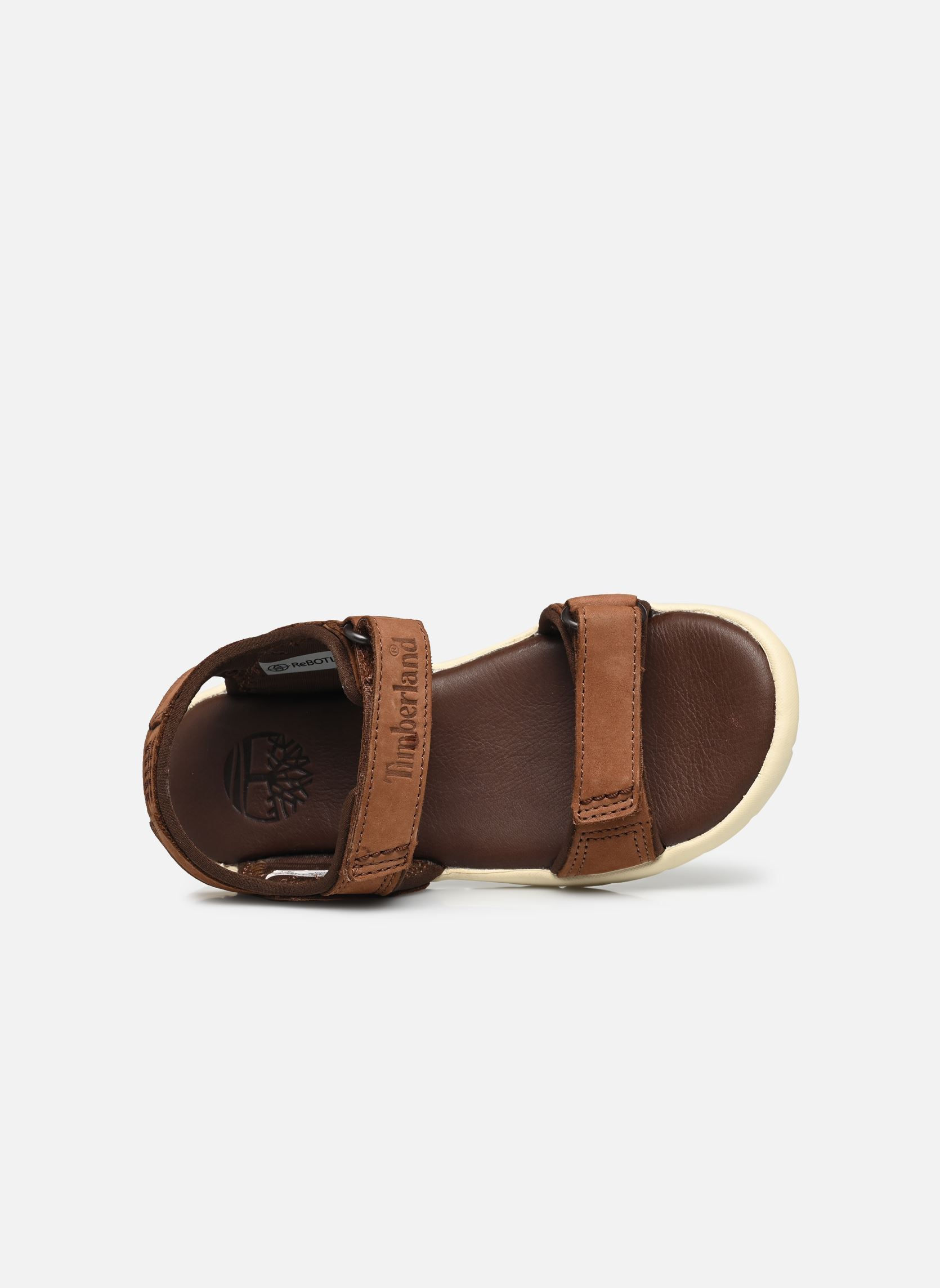 Sandales NUBBLE LTHR FSHRMN Y marron Timberland Sandales NUBBLE LTHR FSHRMN Y marron MEDIUM BROWN NUBUCK