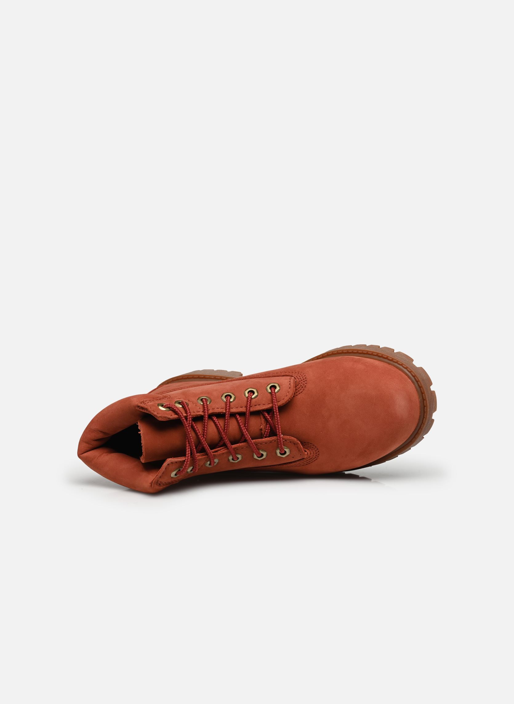Stiefeletten / Ankle Boots Timberland Premium6 IN LACE WATERPROOF B rot Timberland Stiefeletten / Ankle Boots Timberland Premium6 IN LACE WATERPROOF B rot DARK RED NUBUCK