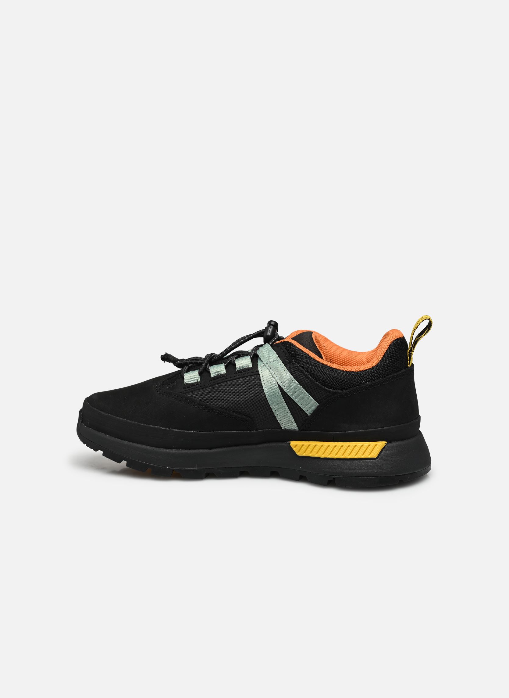 Sneakers Euro TrekkerLOW LACE SNEAKER nero Timberland Sneakers Euro TrekkerLOW LACE SNEAKER nero BLACK NUBUCK WITH GREEN