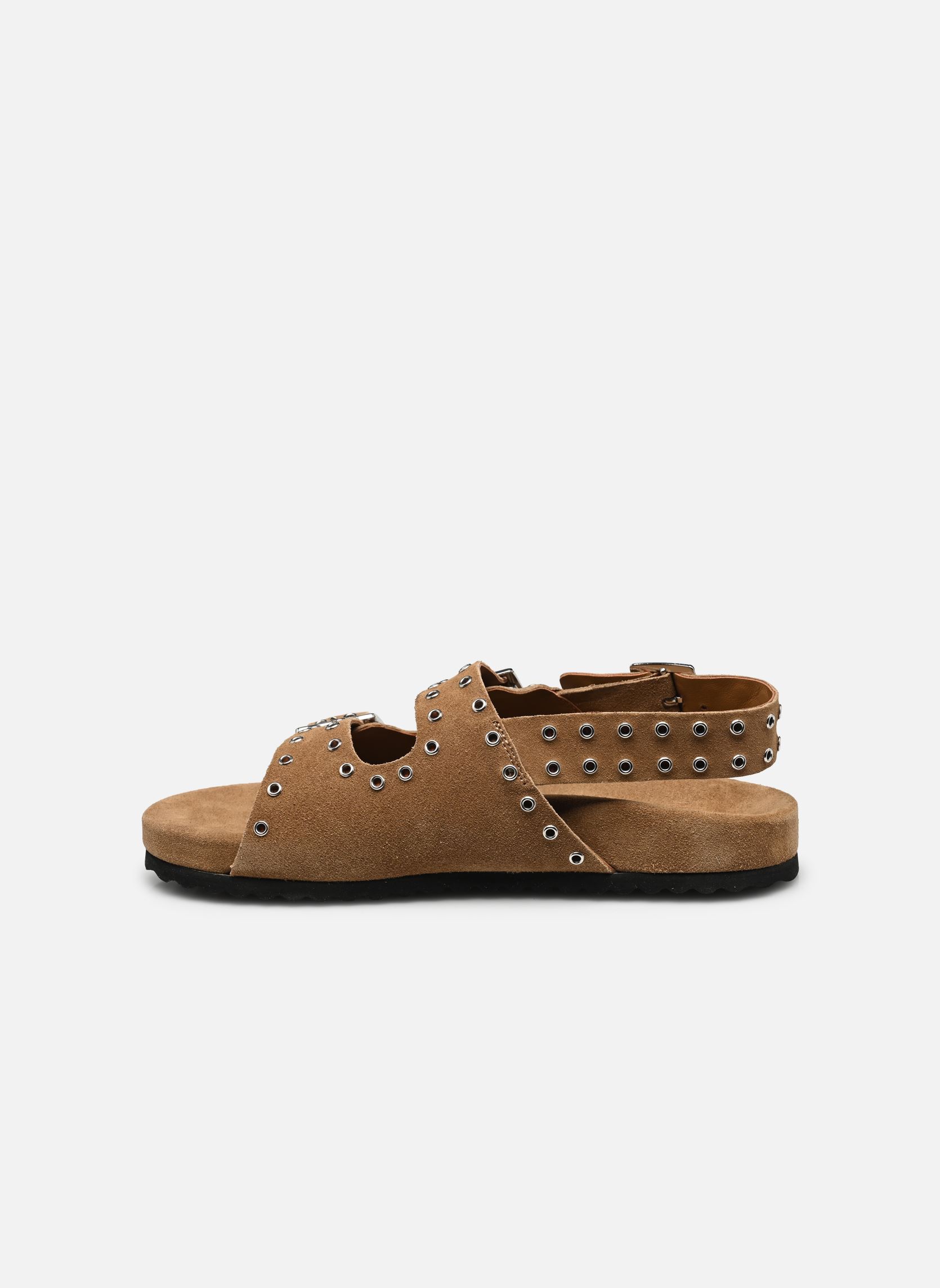 Flache Sandalen BY80235 damen beige IKKS Women Flache Sandalen BY80235 damen beige BEIGE