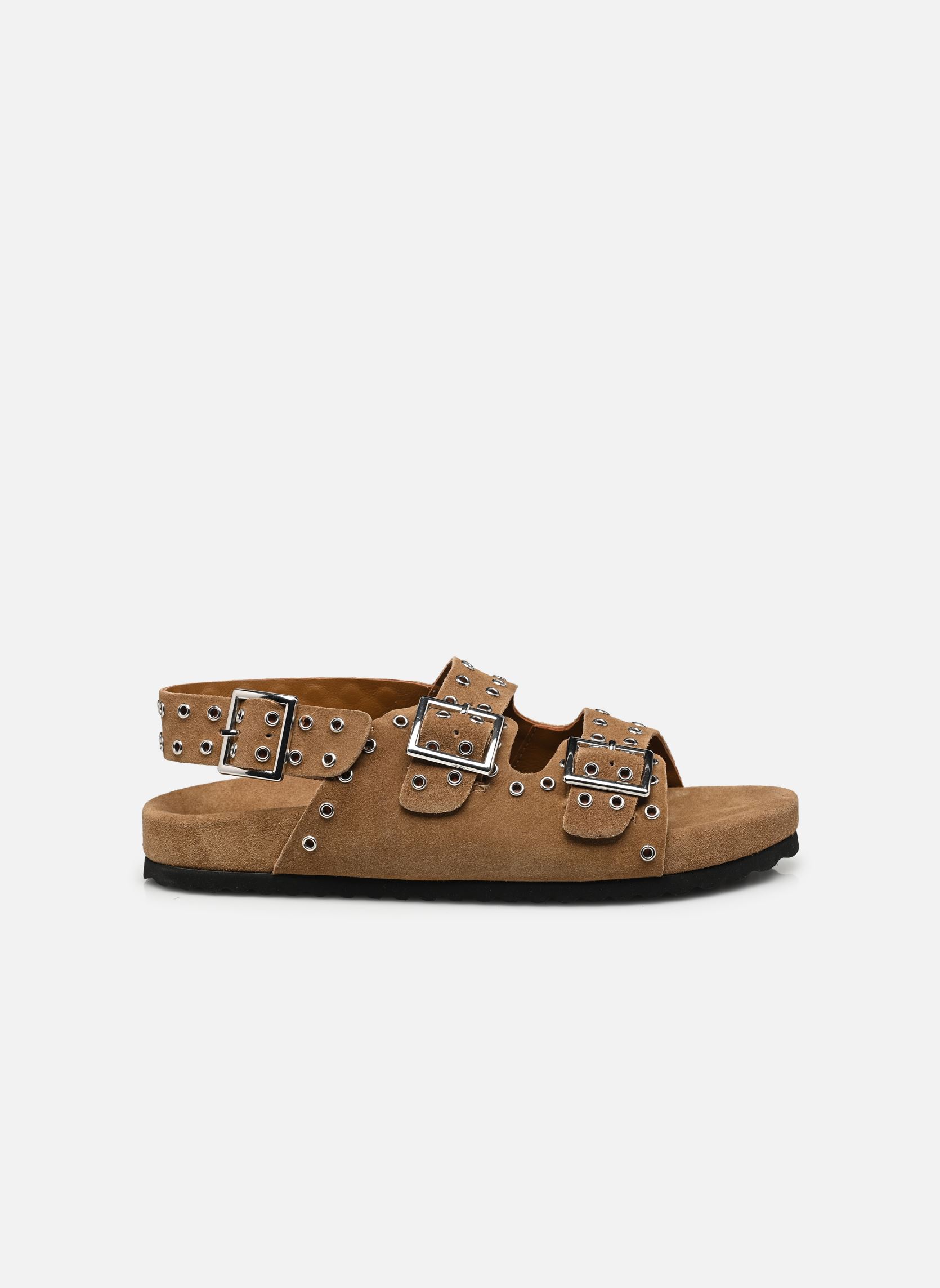 Flache Sandalen BY80235 damen beige IKKS Women Flache Sandalen BY80235 damen beige BEIGE