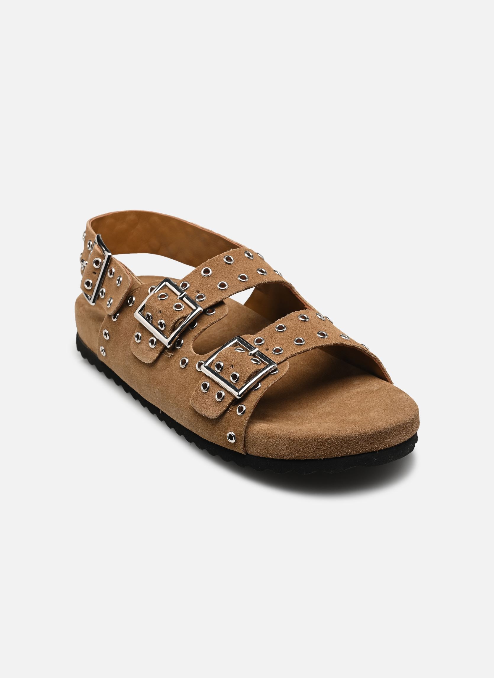 Flache Sandalen BY80235 damen beige IKKS Women Flache Sandalen BY80235 damen beige BEIGE