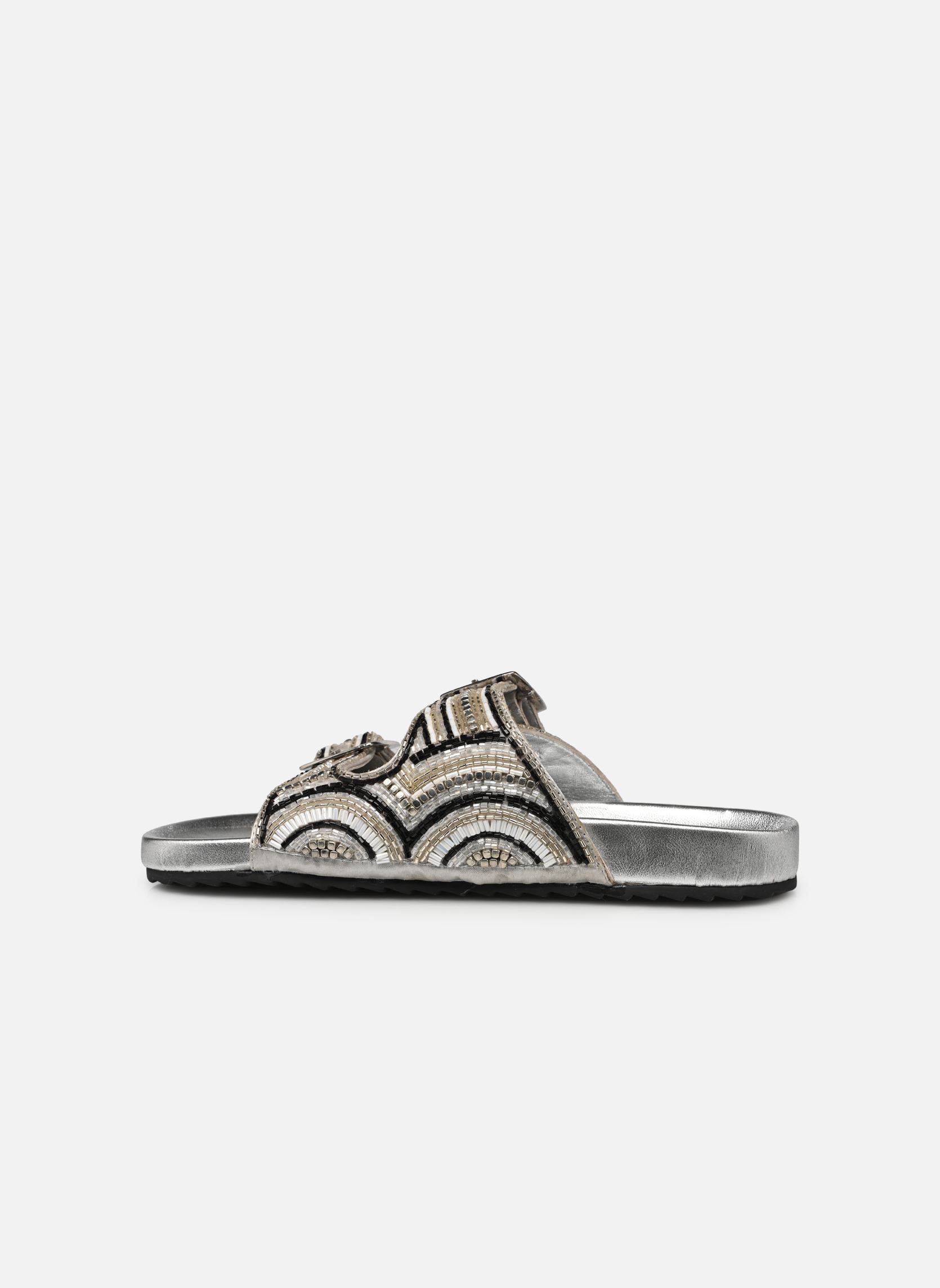 Mules et sabots BY80245 femme argent IKKS Women Mules et sabots BY80245 femme argent NOIR