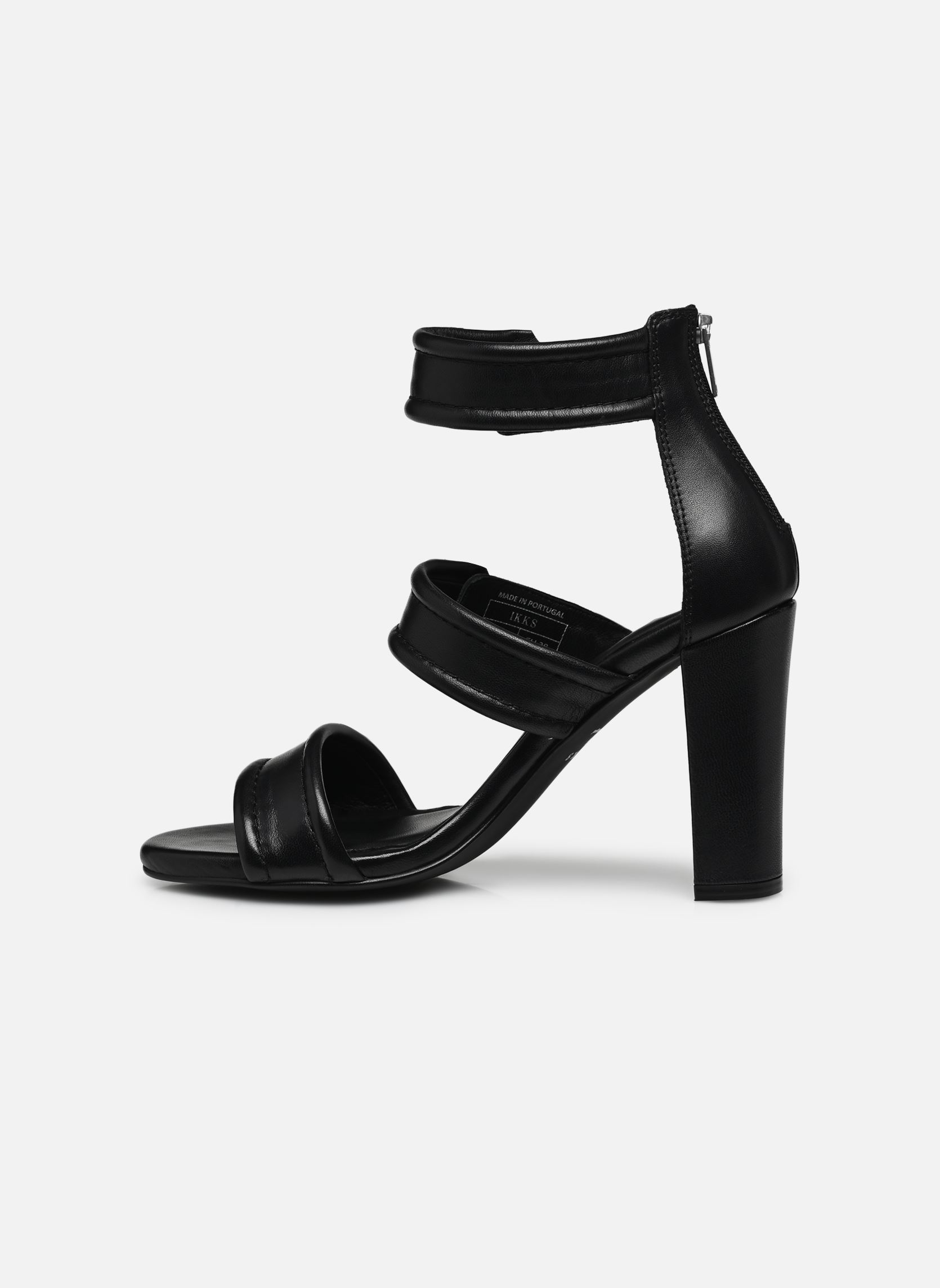 Sandalen BY80285 damen schwarz IKKS Women Sandalen BY80285 damen schwarz NOIR