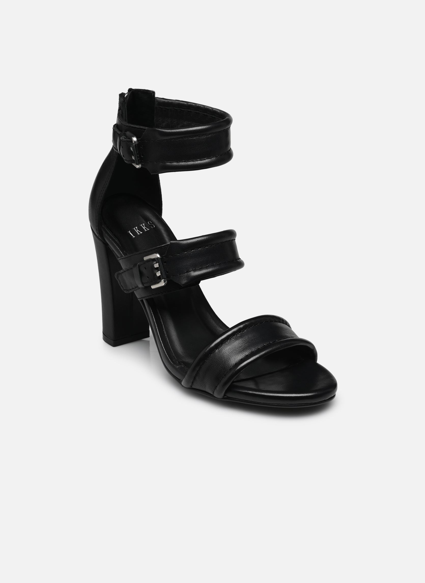 Sandalen BY80285 damen schwarz IKKS Women Sandalen BY80285 damen schwarz NOIR