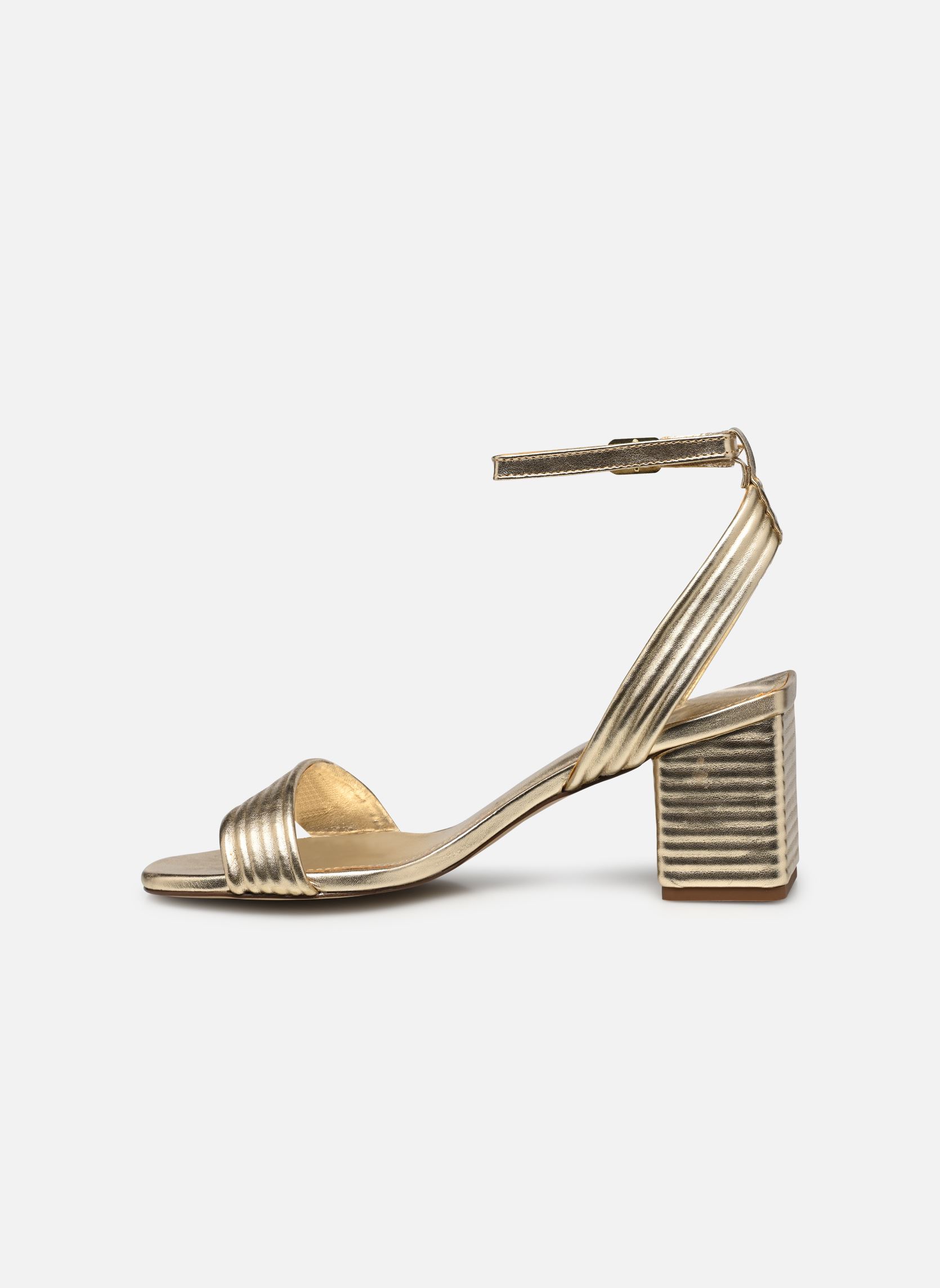 Sandalias y plataformas de cuña BY80295 mujer oro y bronce IKKS Women Sandalias y plataformas de cuña BY80295 mujer oro y bronce OR