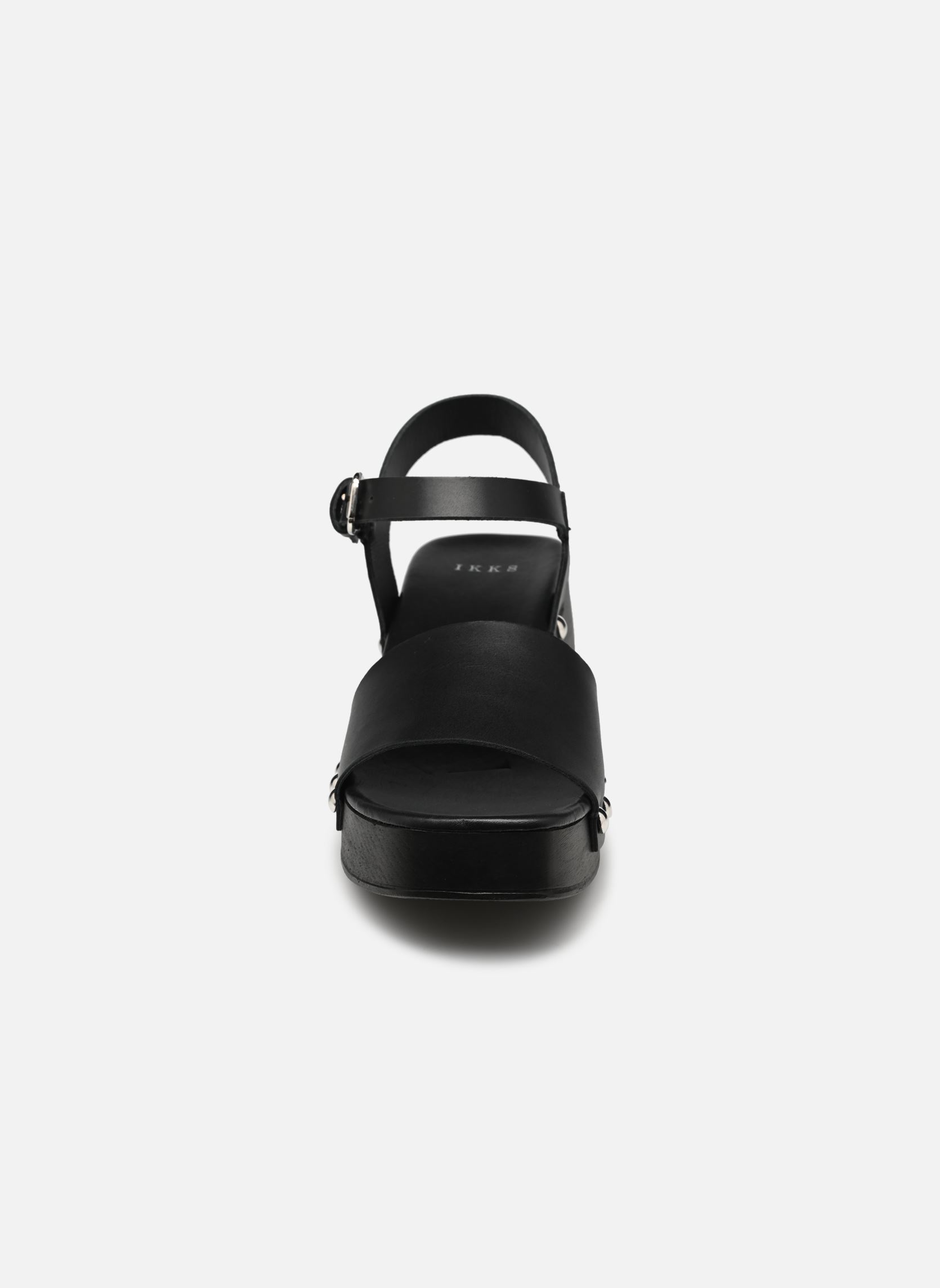Keil- und Plateausandalen BY80425 damen schwarz IKKS Women Keil- und Plateausandalen BY80425 damen schwarz NOIR