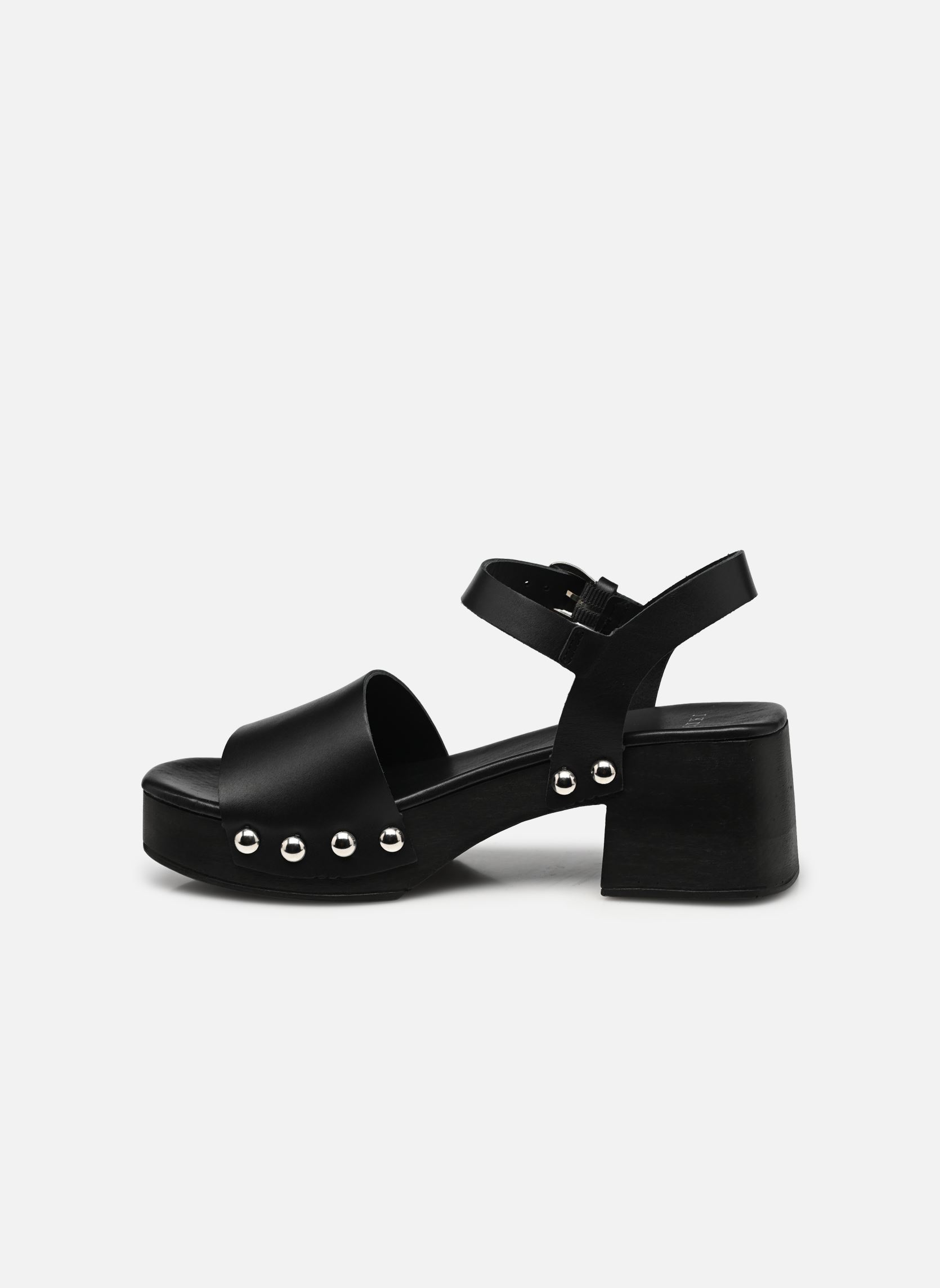 Keil- und Plateausandalen BY80425 damen schwarz IKKS Women Keil- und Plateausandalen BY80425 damen schwarz NOIR