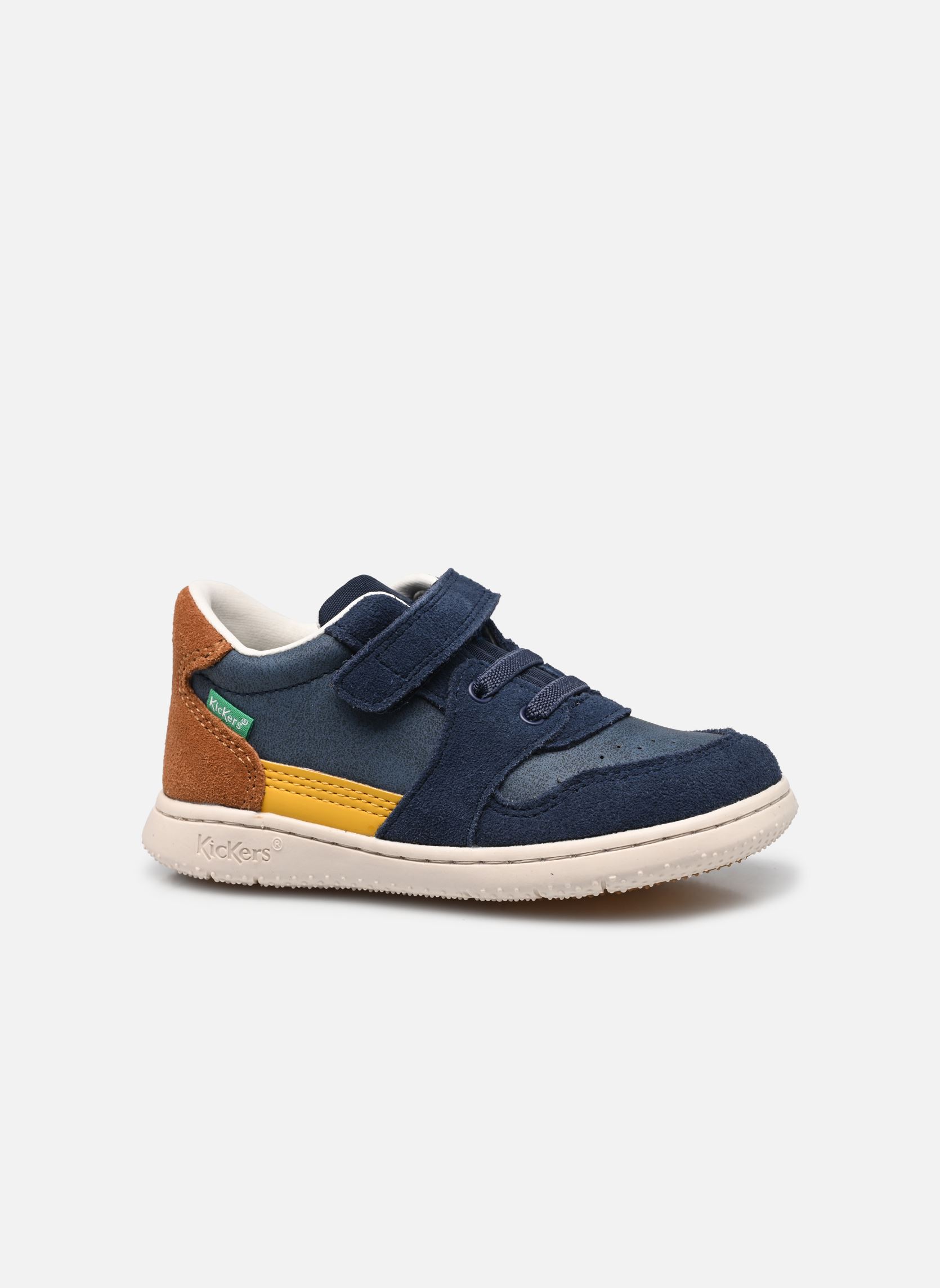 Baskets hautes KICKBUVAR garçon bleu Kickers Baskets hautes KICKBUVAR garçon bleu MARINE NOIR CAMEL