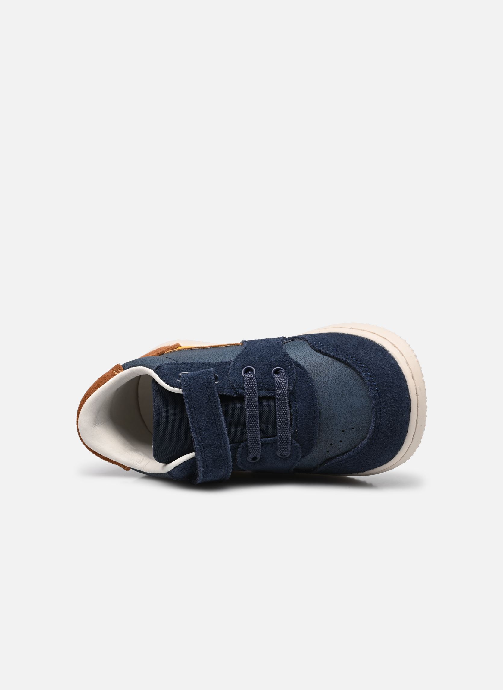Baskets hautes KICKBUVAR garçon bleu Kickers Baskets hautes KICKBUVAR garçon bleu MARINE NOIR CAMEL