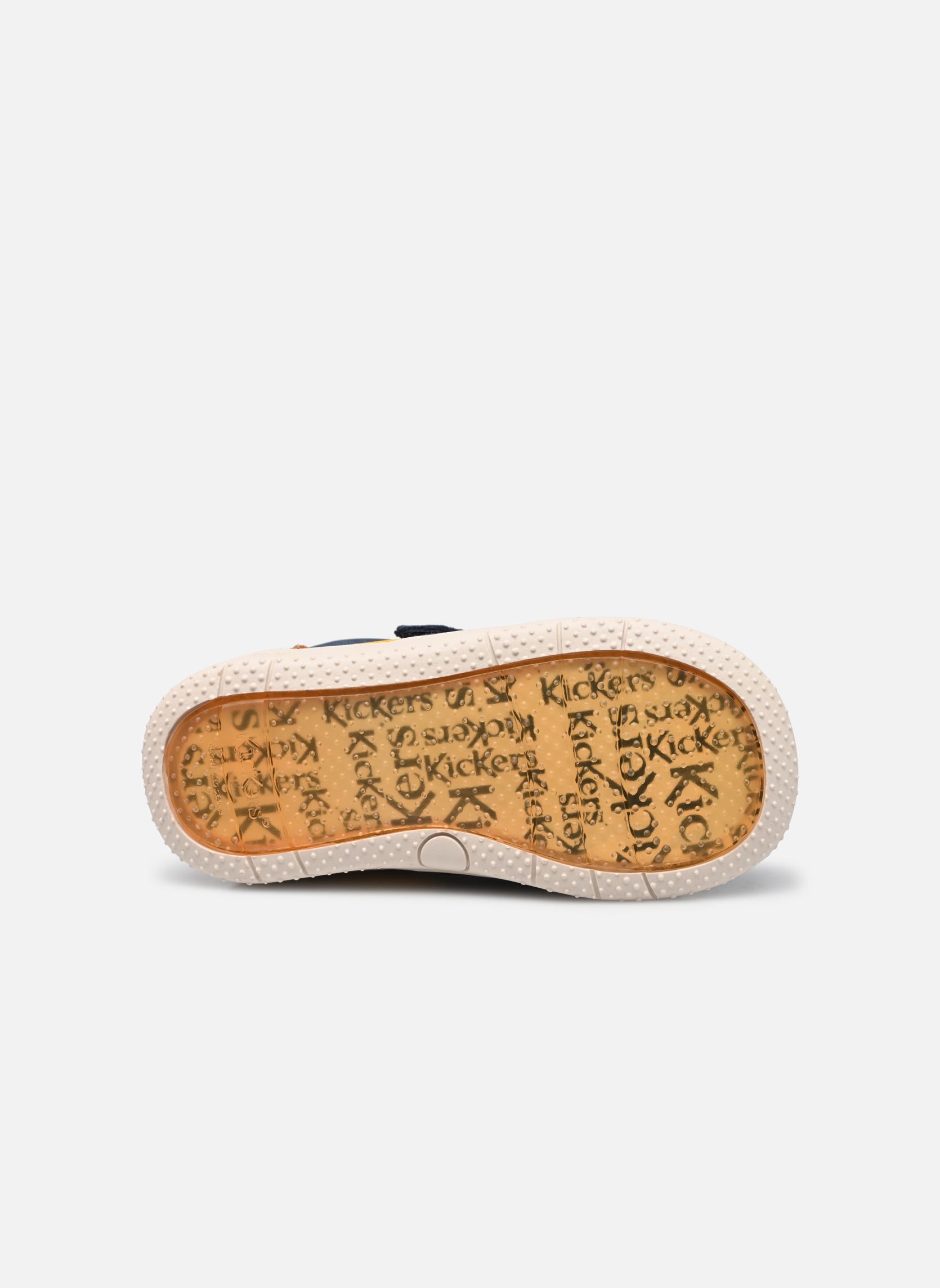 Baskets hautes KICKBUVAR garçon bleu Kickers Baskets hautes KICKBUVAR garçon bleu MARINE NOIR CAMEL