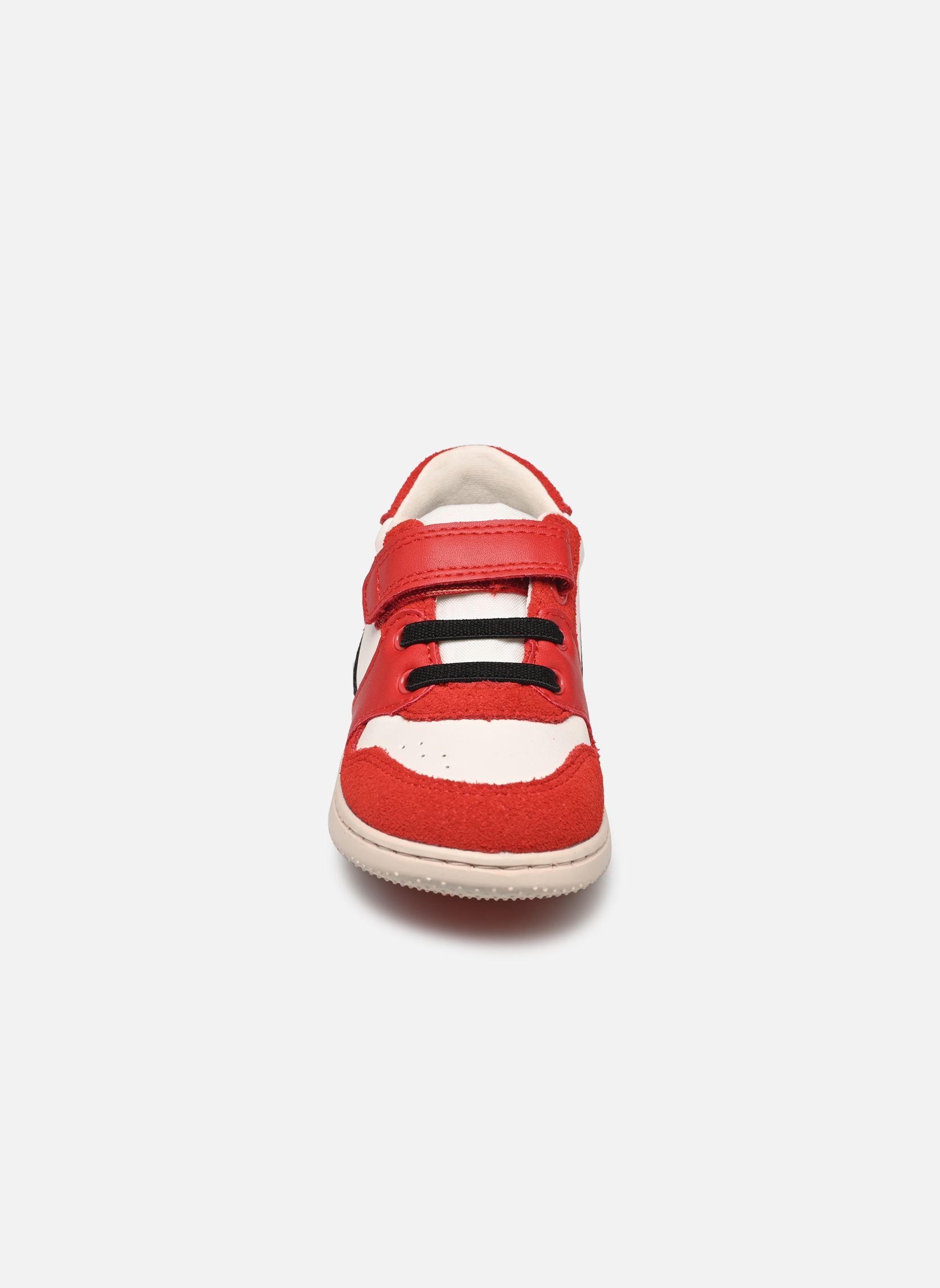 Baskets hautes KICKBUVAR rouge Kickers Baskets hautes KICKBUVAR rouge ROUGE BLANC NOIR