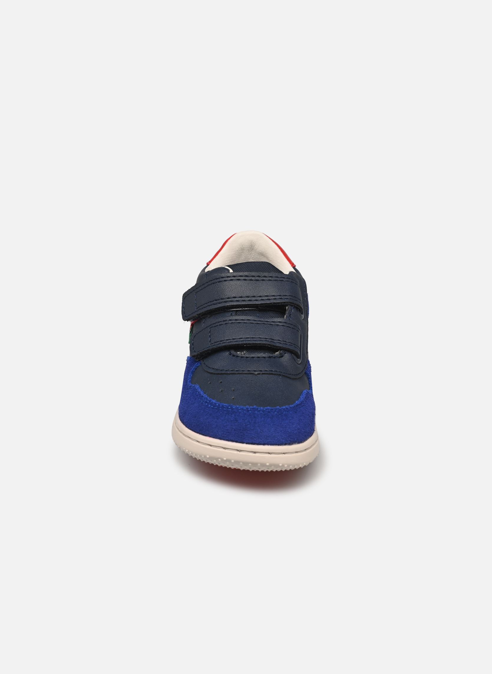 Baskets basses KICKMOTION garçon bleu Kickers Baskets basses KICKMOTION garçon bleu BLEU MARINE ROUGE