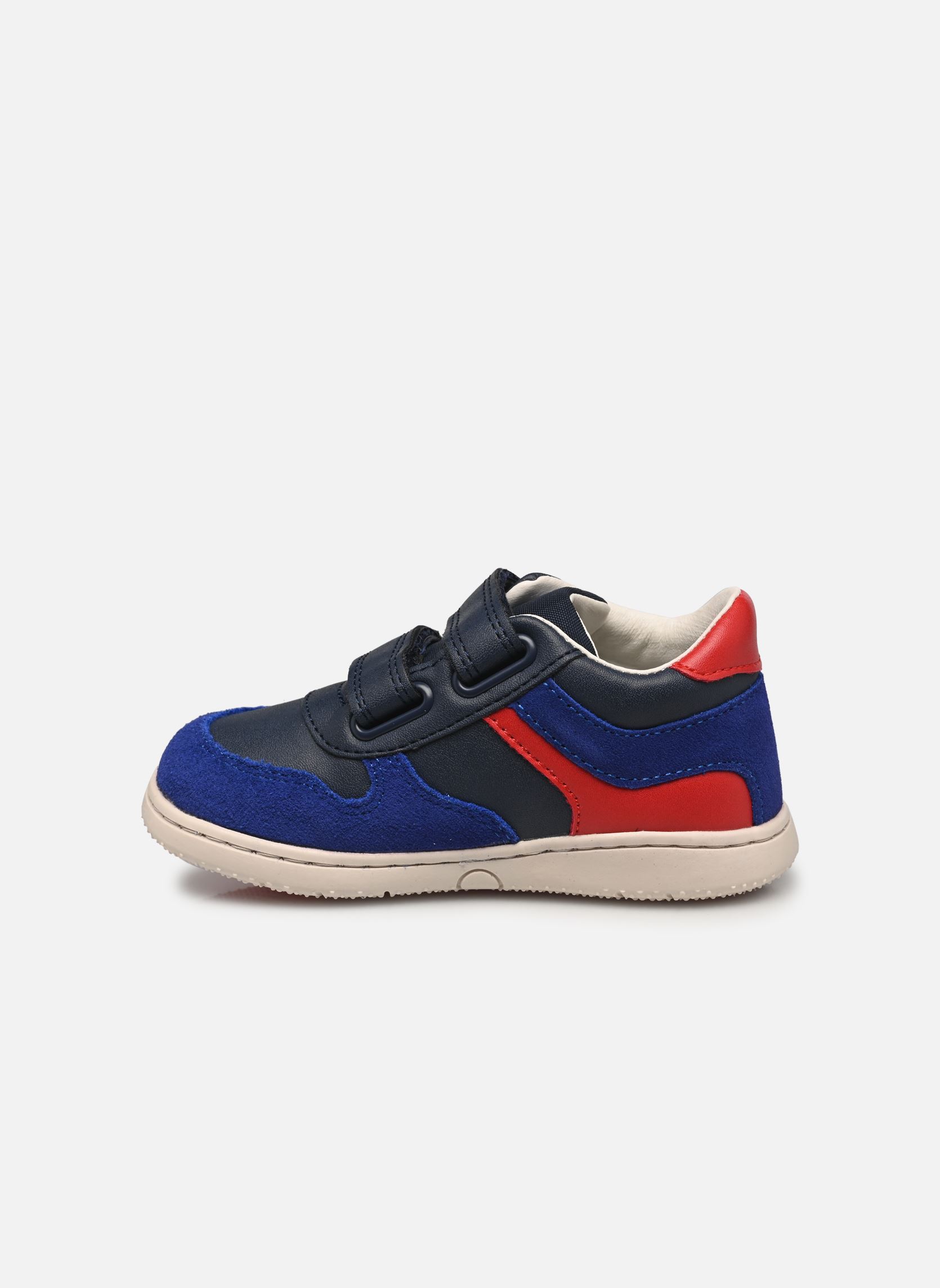 Baskets basses KICKMOTION garçon bleu Kickers Baskets basses KICKMOTION garçon bleu BLEU MARINE ROUGE