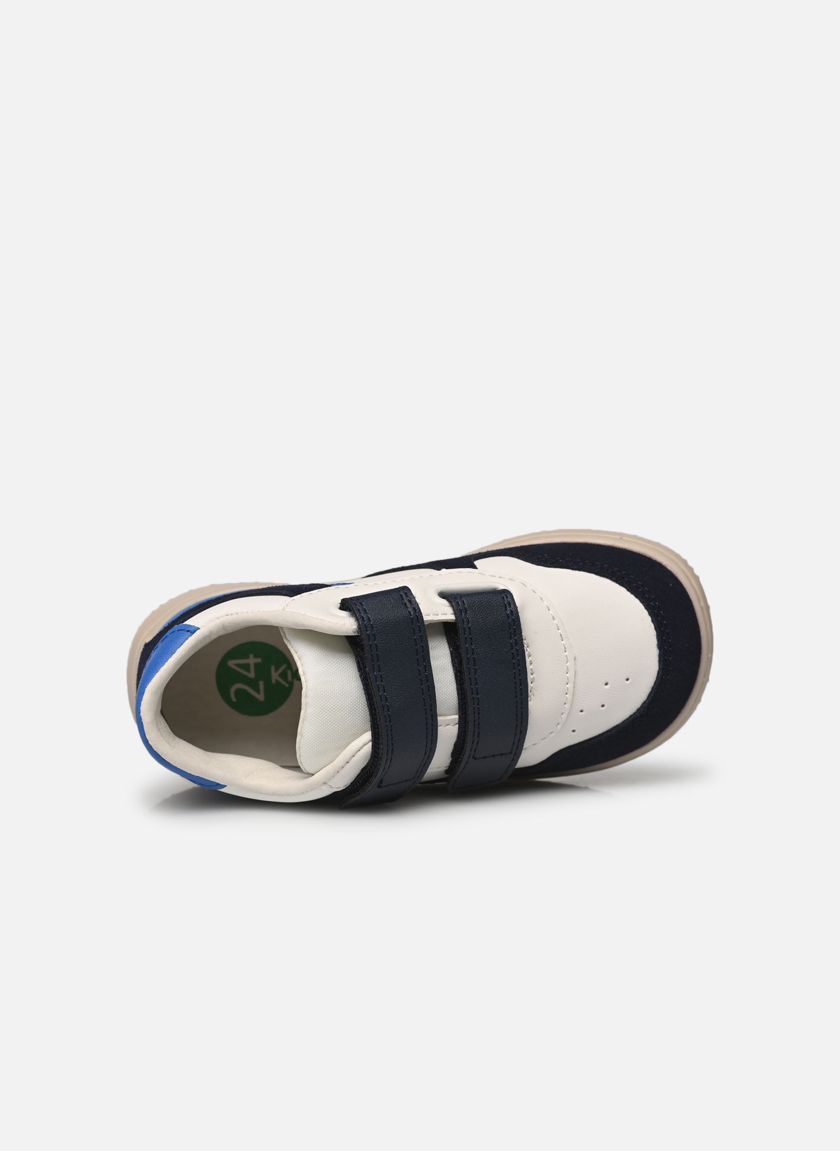 Baskets basses KICKMOTION bleu Kickers Baskets basses KICKMOTION bleu MARINE BLANC BLEU