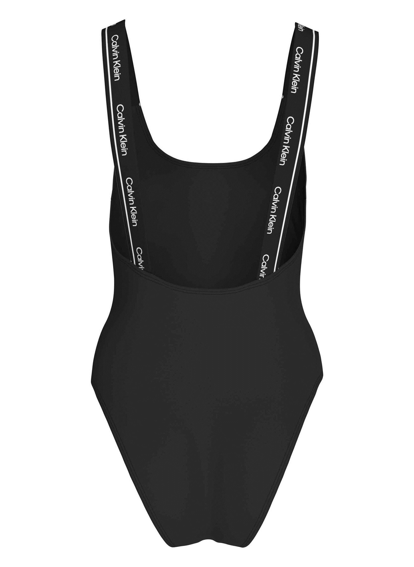 Badpak One Piece-Rp dames zwart Calvin Klein Badpak One Piece-Rp dames zwart PVH BLACK