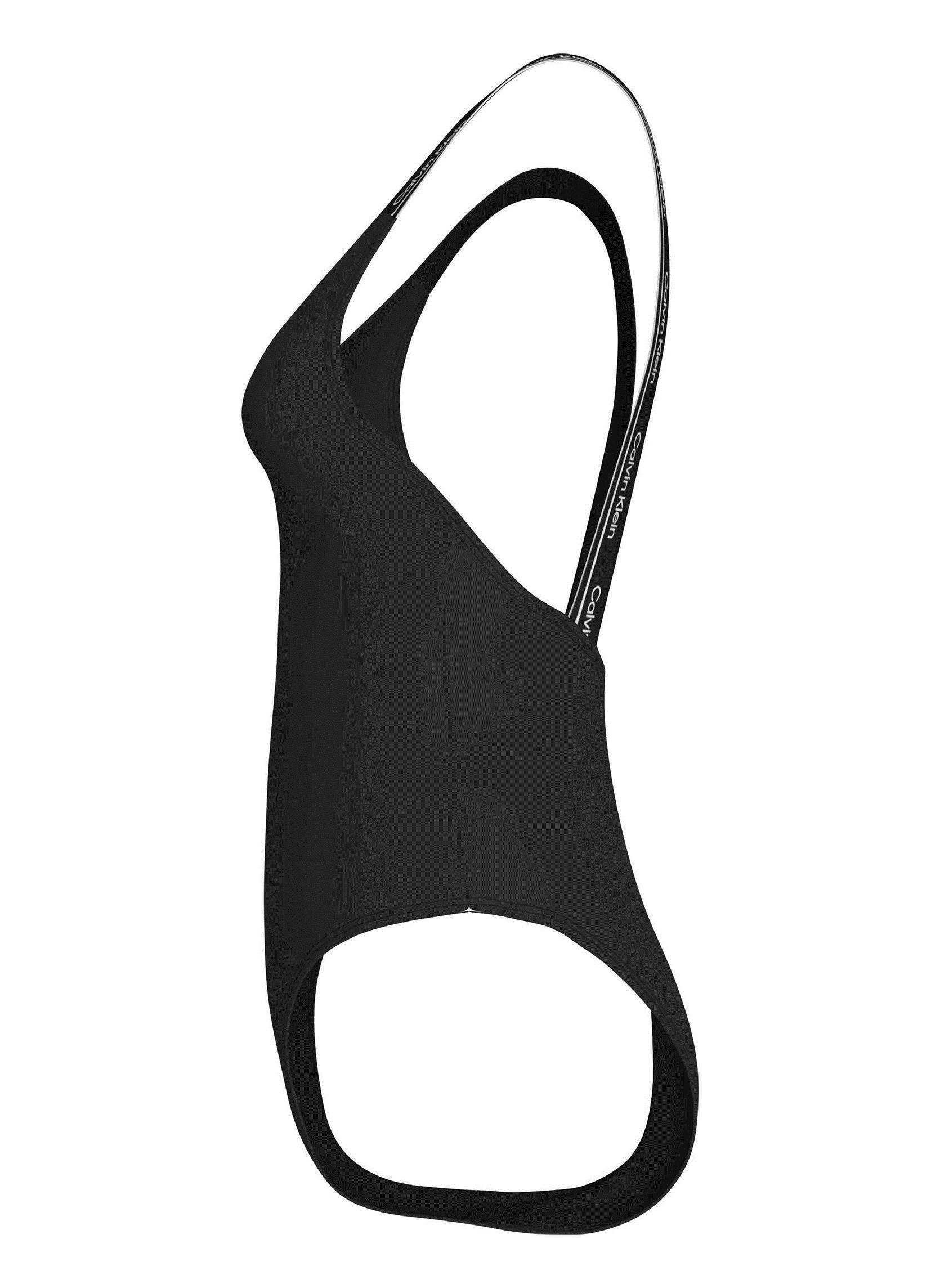 Badpak One Piece-Rp dames zwart Calvin Klein Badpak One Piece-Rp dames zwart PVH BLACK