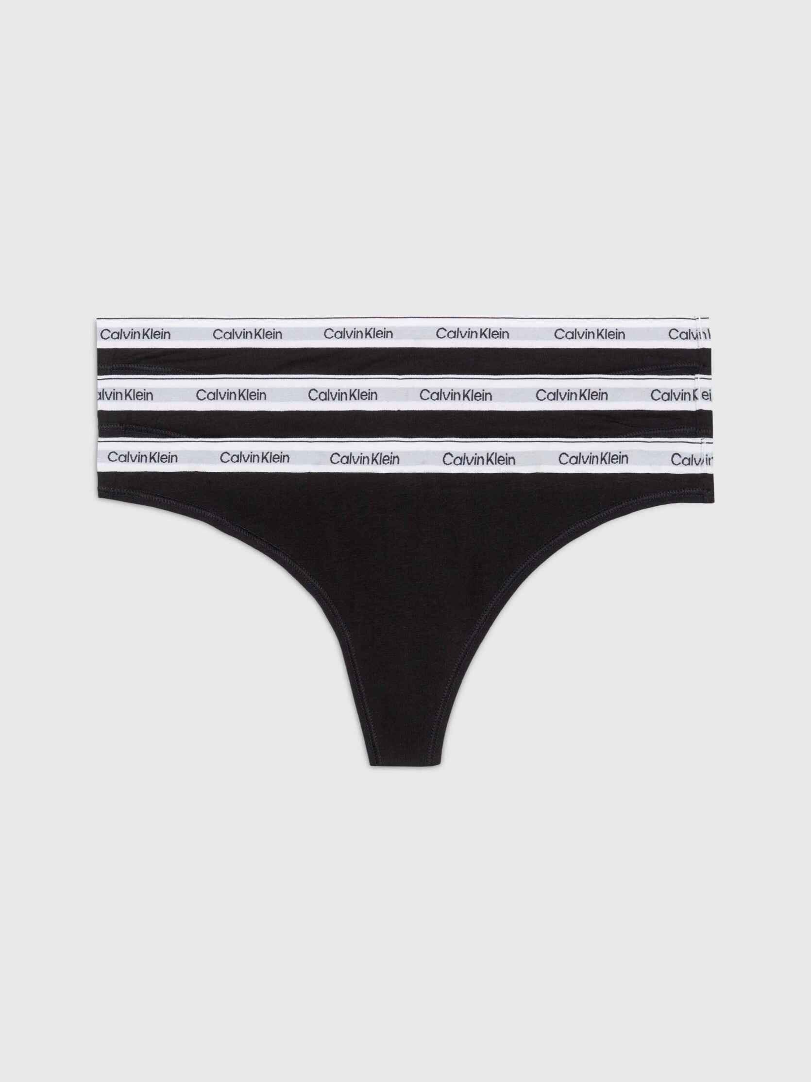 Vêtements Calvin Klein Thong 3Pk 000QD5209E pour Femme