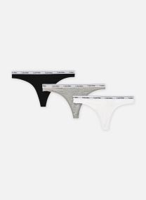 Shortys Thong 3Pk 000QD5209E femme noir
