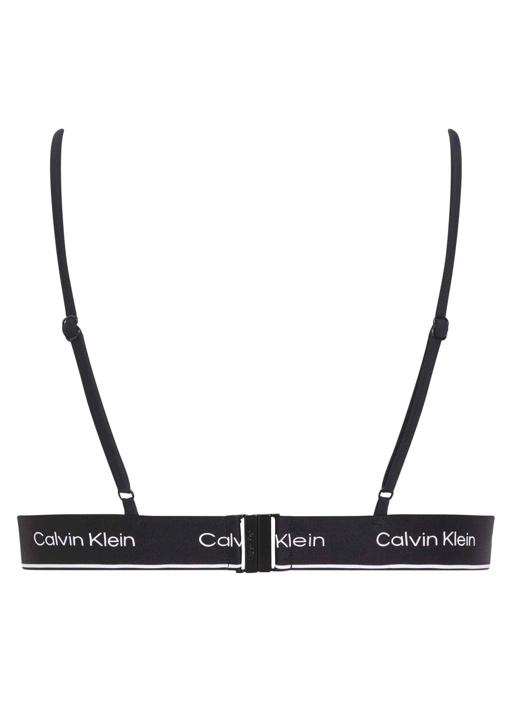 Hauts de maillot triangle Triangle-Rp KW0KW02424 femme noir Calvin Klein Hauts de maillot triangle Triangle-Rp KW0KW02424 femme noir PVH BLACK