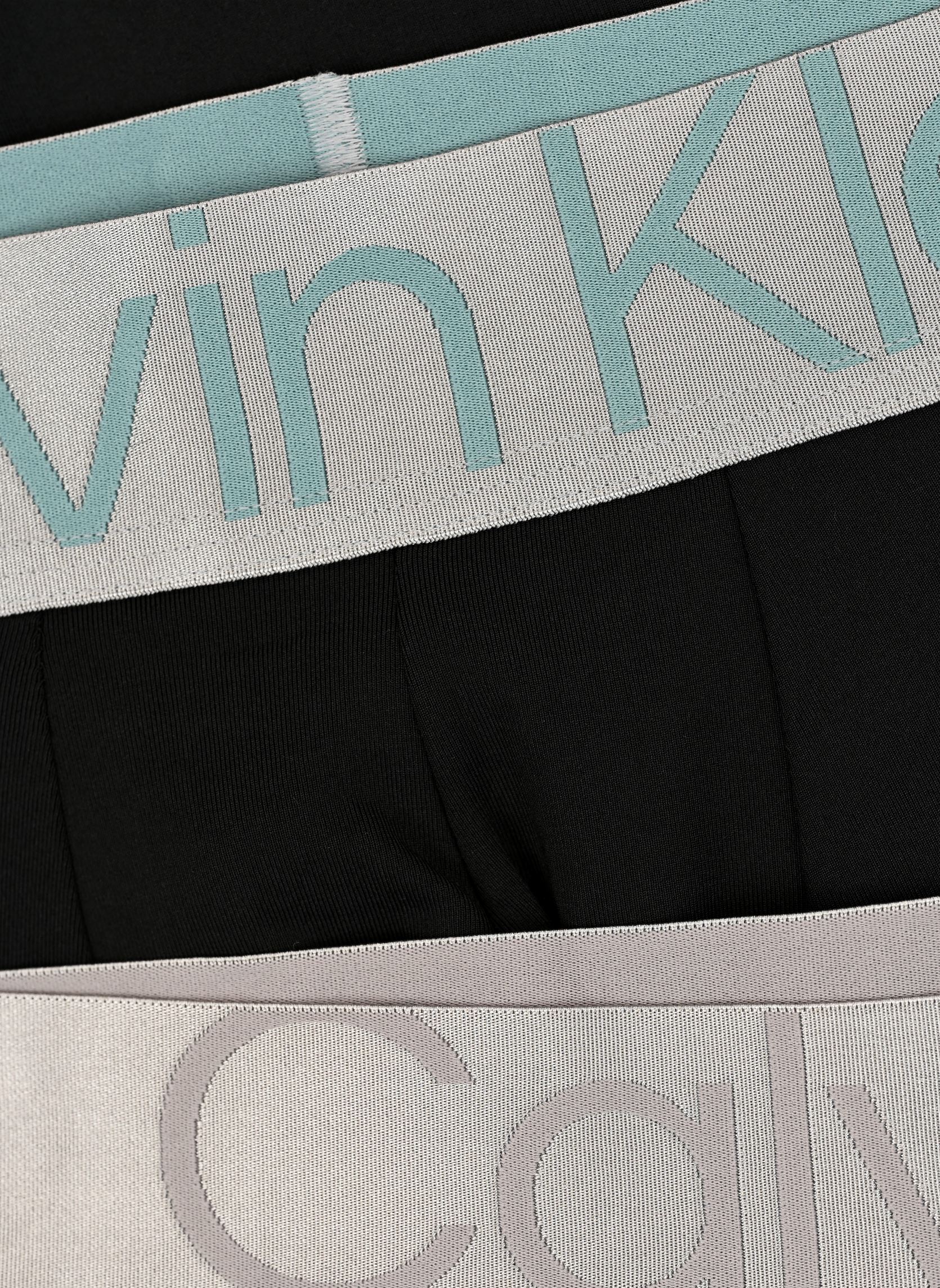 Sous-vêtements de sport Low Rise Trunk 3Pk 000NB3074A homme noir Calvin Klein Sous-vêtements de sport Low Rise Trunk 3Pk 000NB3074A homme noir BLACK