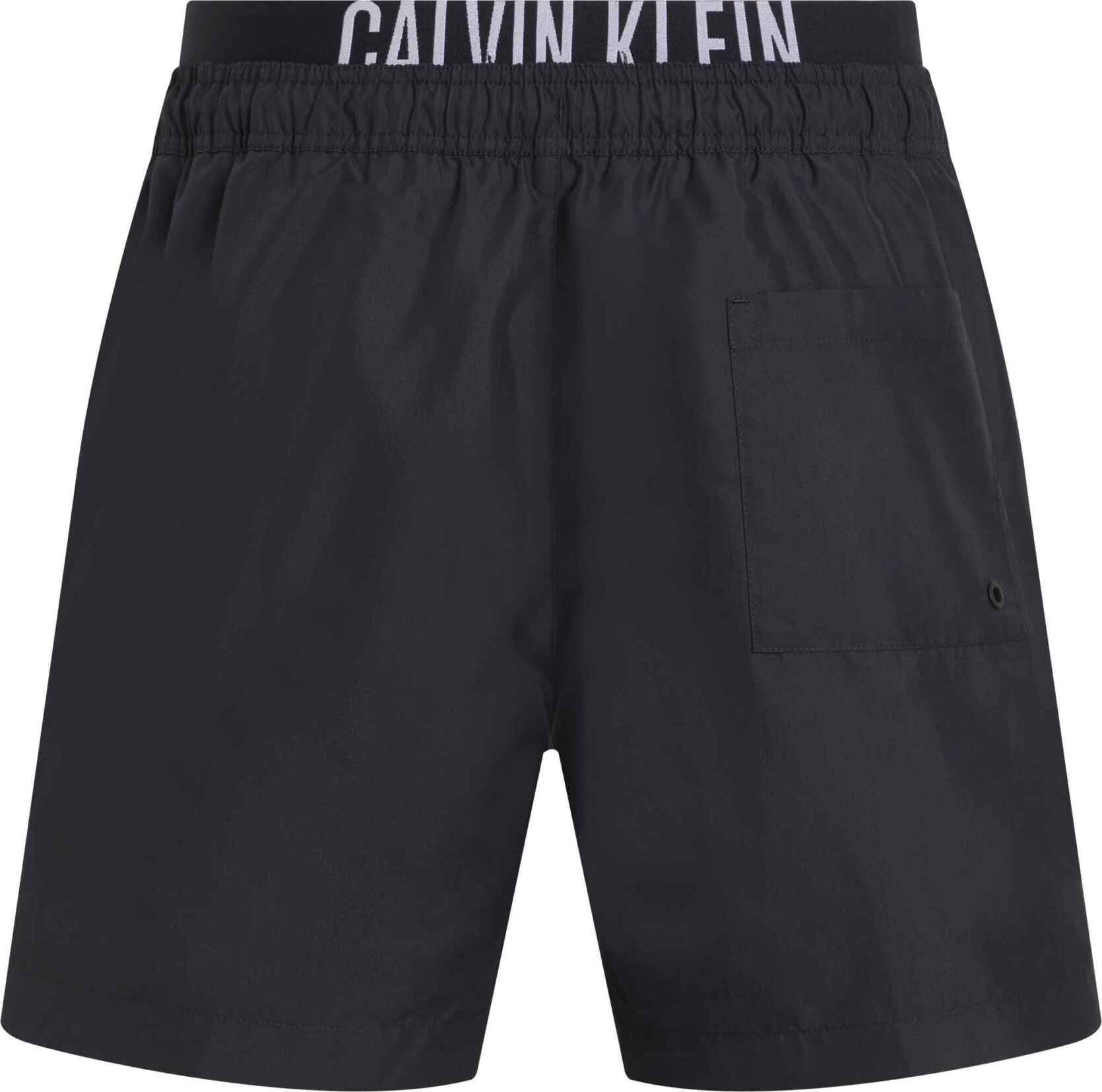 Boxer mare Medium Double Waistband uomo nero Calvin Klein Boxer mare Medium Double Waistband uomo nero Pvh Black