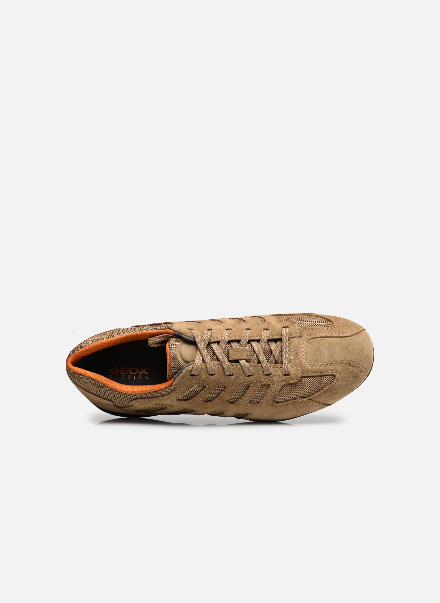 Niedrige Sneaker U SNAKE 2.0 herren beige Geox Niedrige Sneaker U SNAKE 2.0 herren beige Naturel