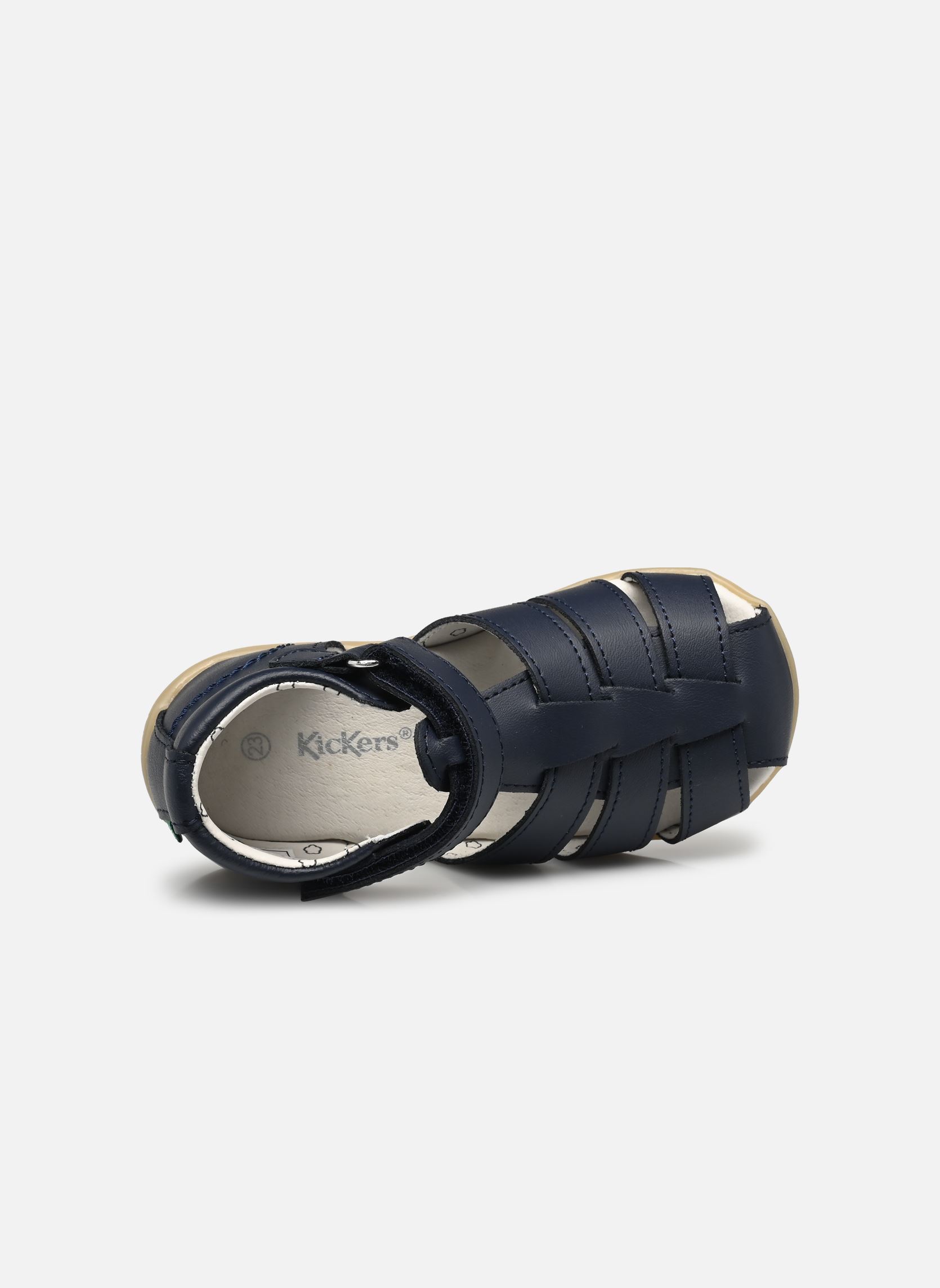 Sandales BIGFLO-C garçon bleu Kickers Sandales BIGFLO-C garçon bleu MARINE FONCE