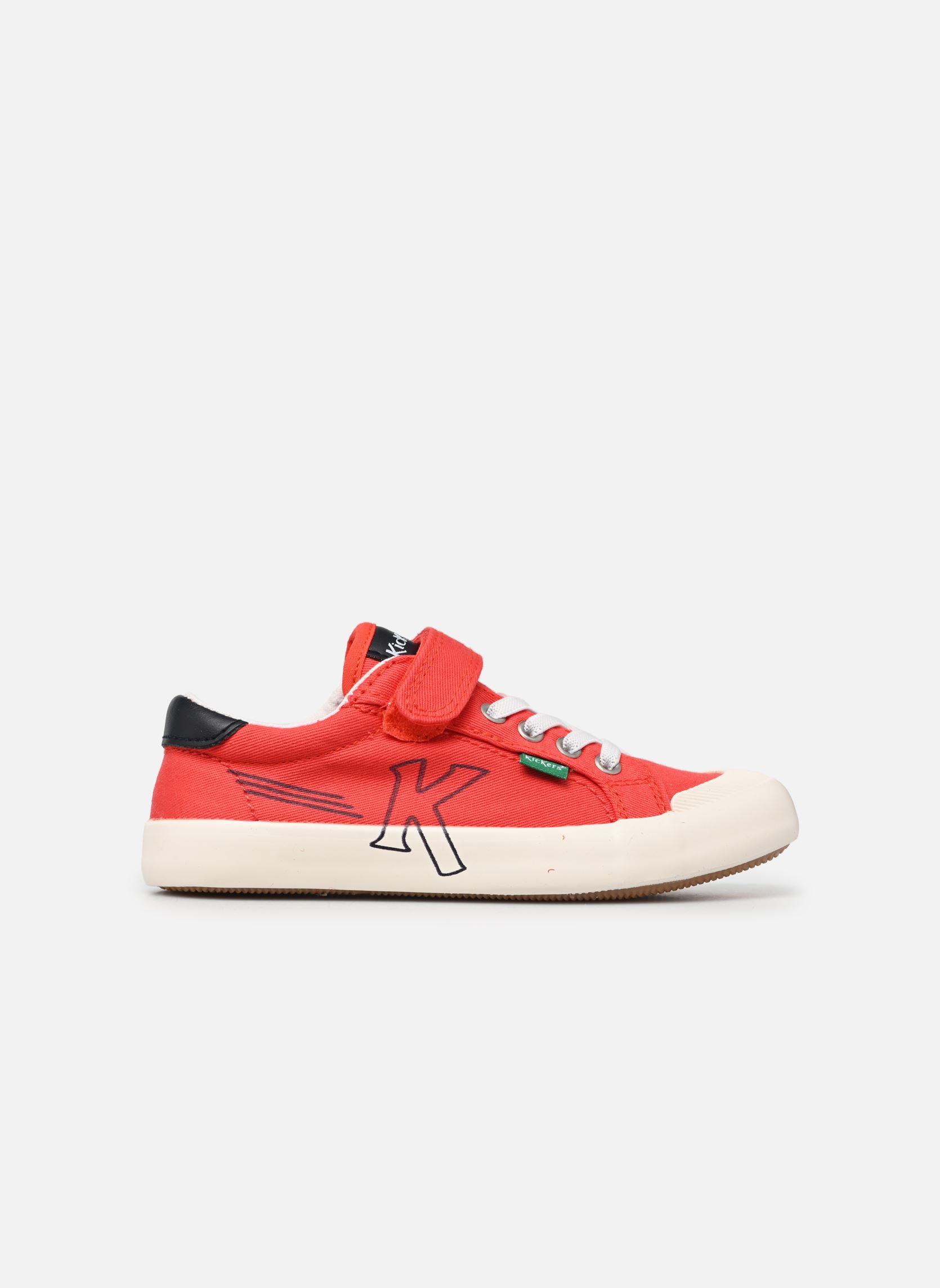 Baskets basses KICKGOLDI garçon rouge Kickers Baskets basses KICKGOLDI garçon rouge ROUGE
