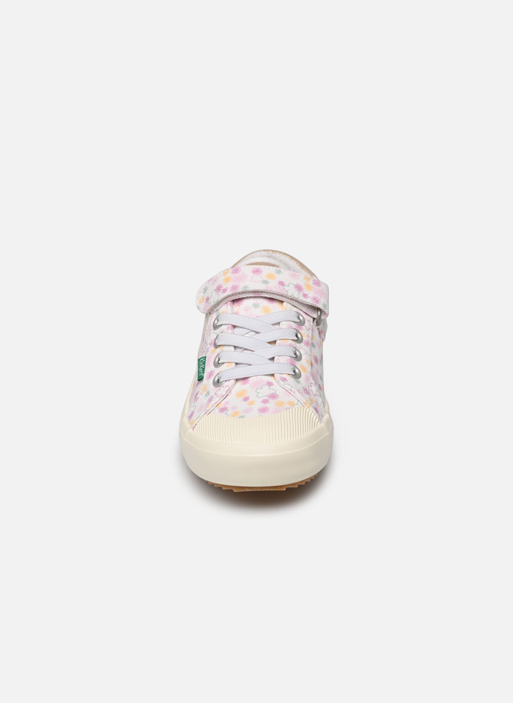Baskets basses KICKGOLDI fille blanc Kickers Baskets basses KICKGOLDI fille blanc BLANC IMPRIME FESTI ETE