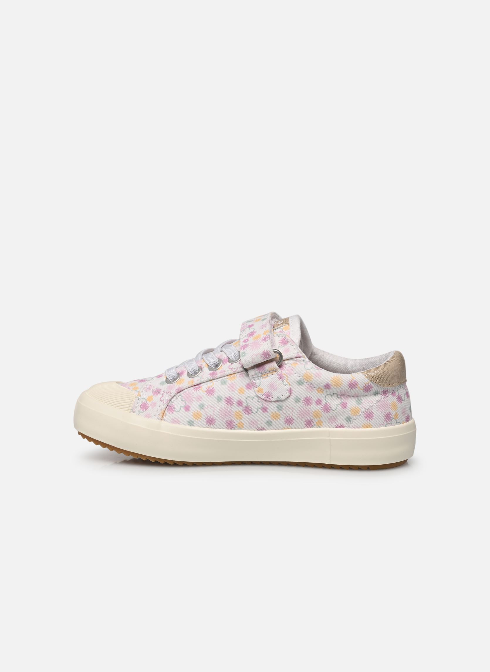 Baskets basses KICKGOLDI fille blanc Kickers Baskets basses KICKGOLDI fille blanc BLANC IMPRIME FESTI ETE