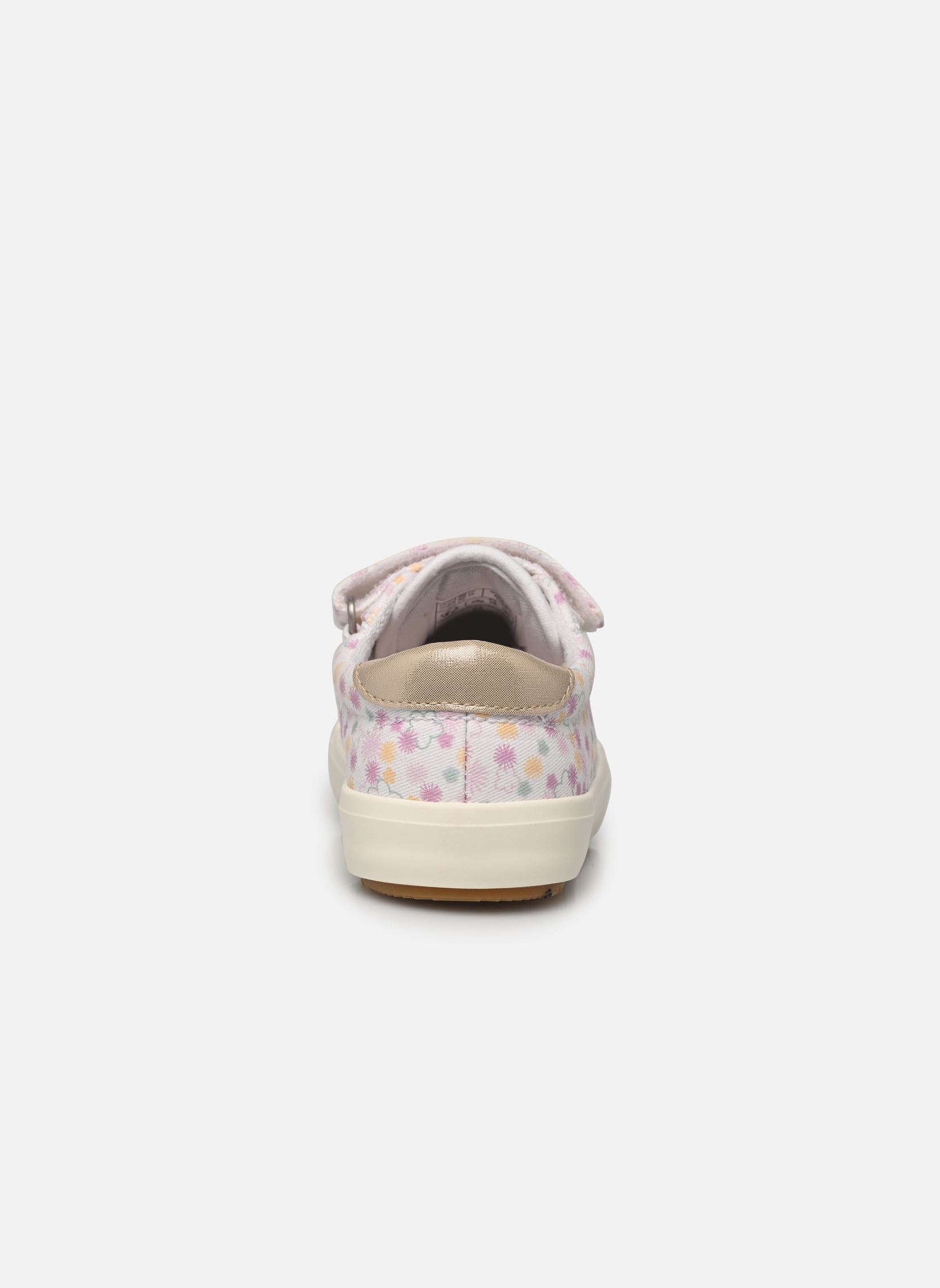 Baskets basses KICKGOLDI fille blanc Kickers Baskets basses KICKGOLDI fille blanc BLANC IMPRIME FESTI ETE