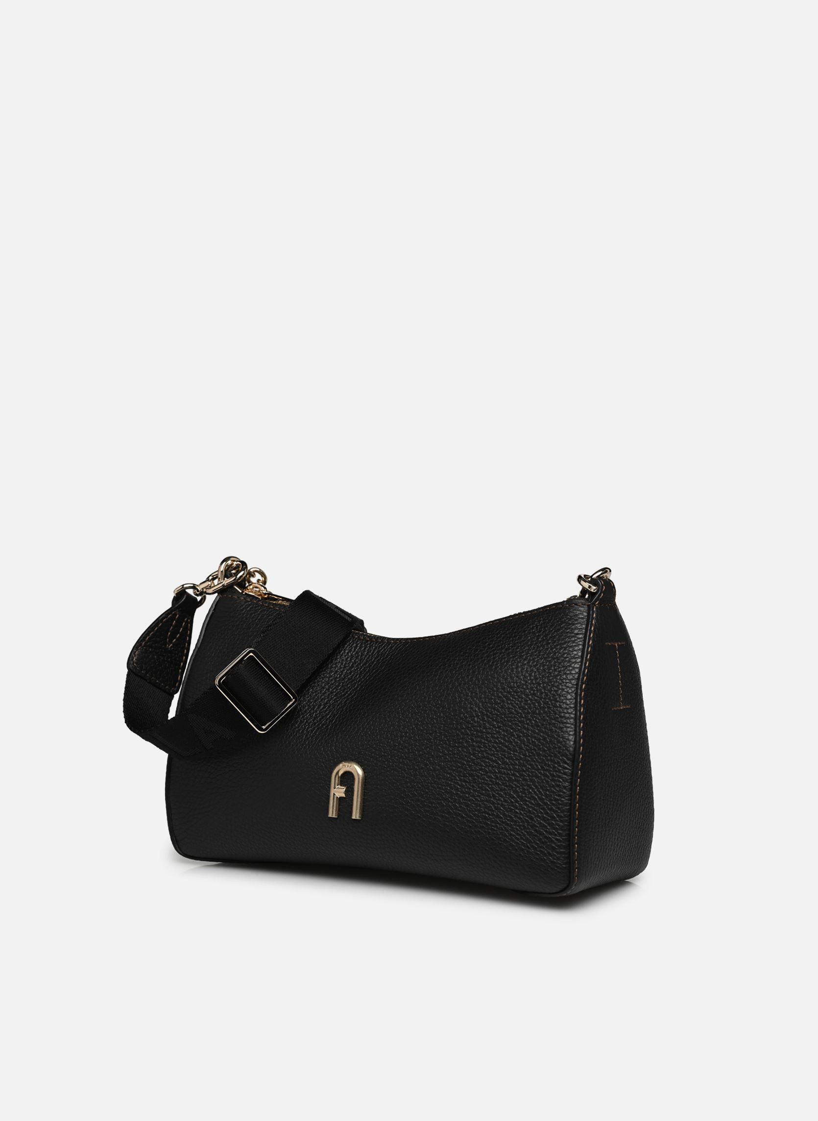 Schoudertassen Furla Primula Mini C.Body Double Strap dames zwart Furla Schoudertassen Furla Primula Mini C.Body Double Strap dames zwart NERO
