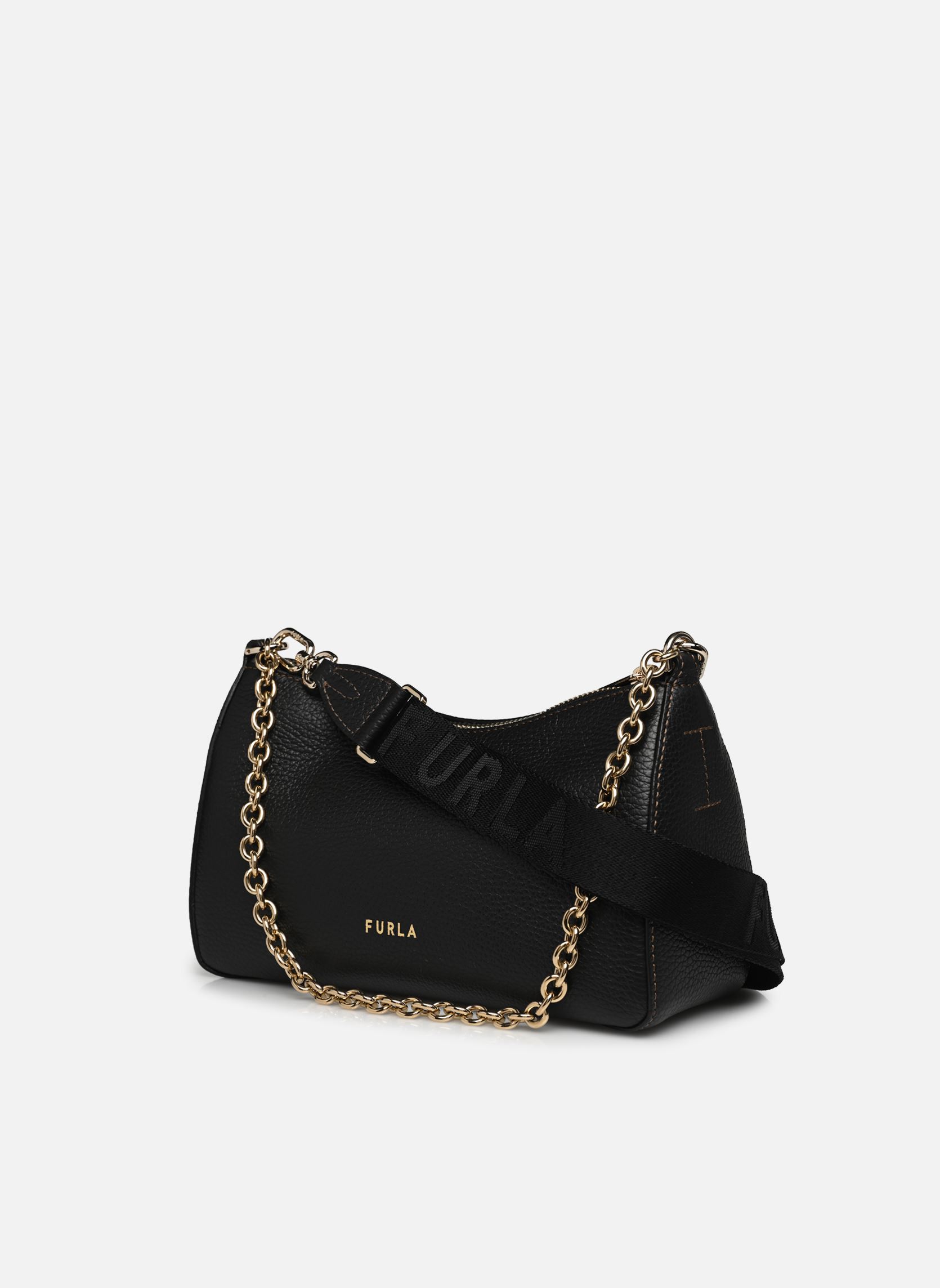 Schoudertassen Furla Primula Mini C.Body Double Strap dames zwart Furla Schoudertassen Furla Primula Mini C.Body Double Strap dames zwart NERO